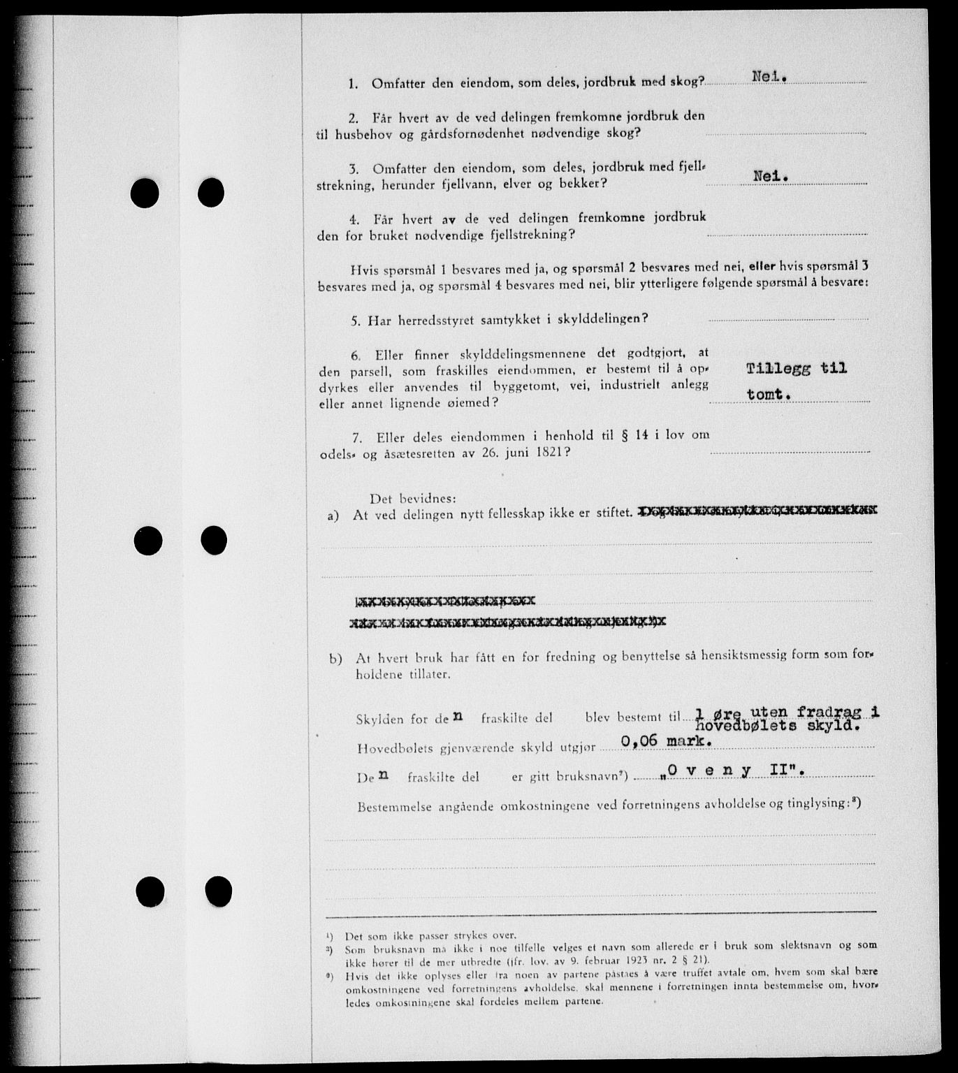 Onsøy sorenskriveri, SAO/A-10474/G/Ga/Gab/L0014: Mortgage book no. II A-14, 1944-1945, Diary no: : 1202/1945