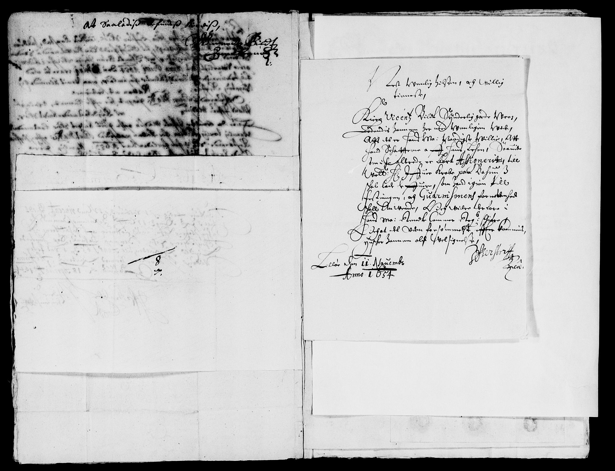 Rentekammeret inntil 1814, Reviderte regnskaper, Lensregnskaper, AV/RA-EA-5023/R/Rb/Rbo/L0031: Tønsberg len, 1651-1654