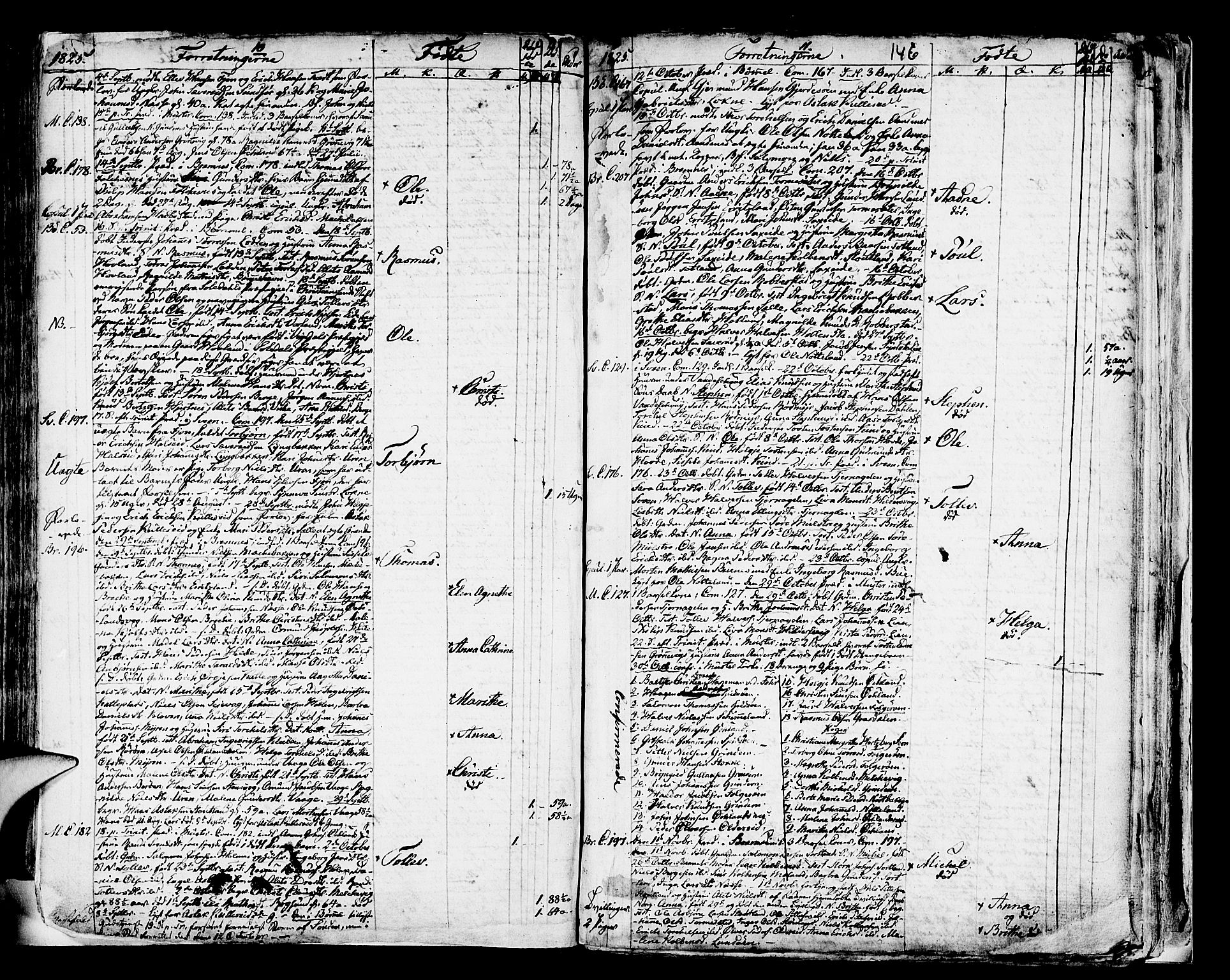 Finnås sokneprestembete, SAB/A-99925/H/Ha/Haa/Haaa/L0004: Parish register (official) no. A 4, 1804-1830, p. 146