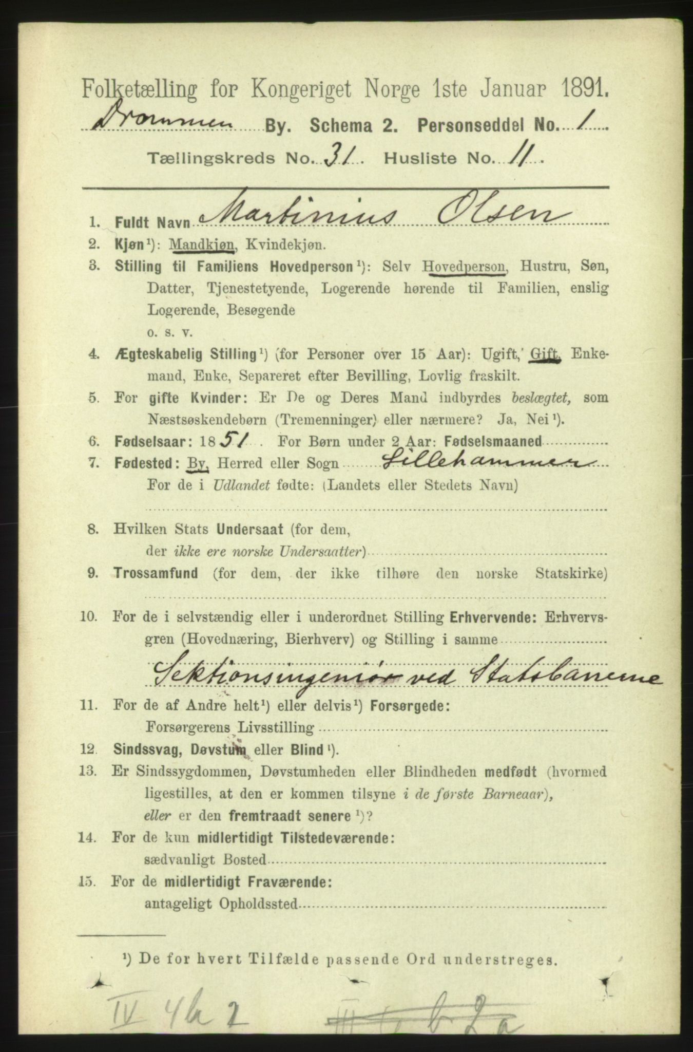 RA, 1891 census for 0602 Drammen, 1891, p. 18787