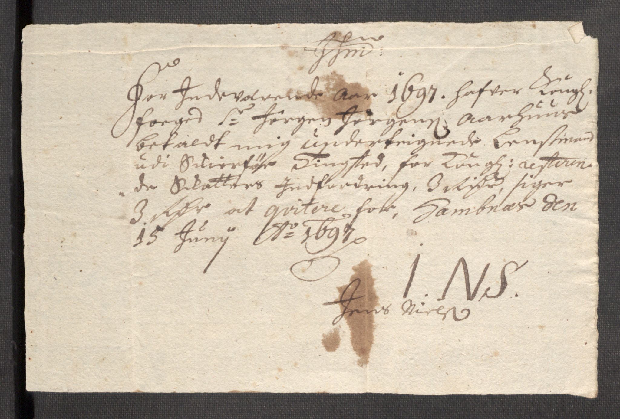 Rentekammeret inntil 1814, Reviderte regnskaper, Fogderegnskap, AV/RA-EA-4092/R68/L4754: Fogderegnskap Senja og Troms, 1697-1699, p. 123