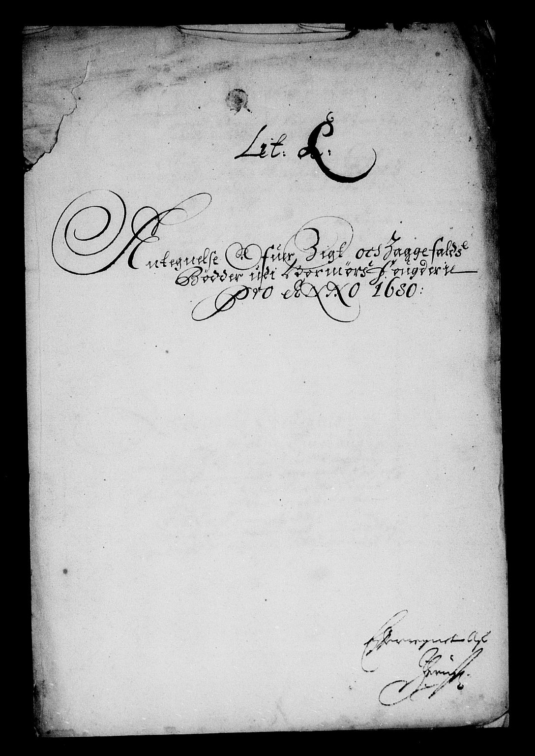 Rentekammeret inntil 1814, Reviderte regnskaper, Stiftamtstueregnskaper, Trondheim stiftamt og Nordland amt, AV/RA-EA-6044/R/Rf/L0061: Trondheim stiftamt, 1680