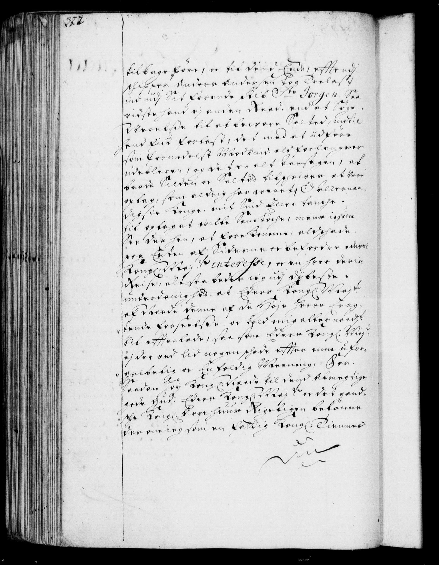Rentekammeret, Kammerkanselliet, RA/EA-3111/G/Gf/Gfa/L0001: Resolusjonsprotokoll med register (merket RK 52.1), 1695-1706, p. 322