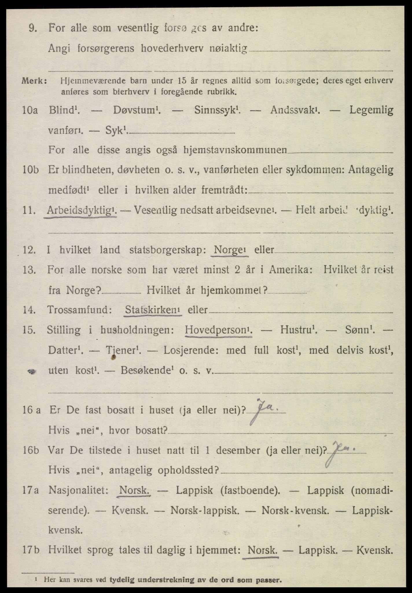 SAT, 1920 census for Verran, 1920, p. 1059