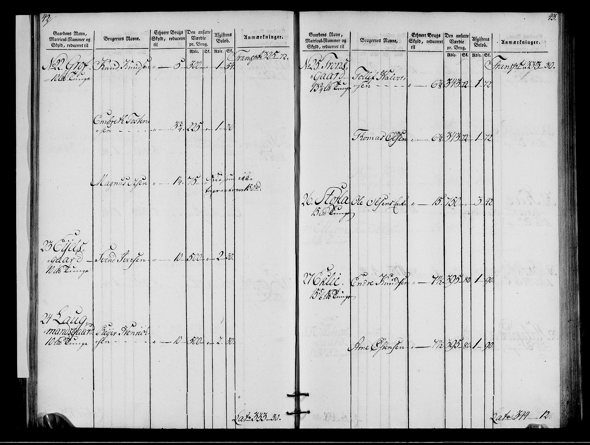 Rentekammeret inntil 1814, Realistisk ordnet avdeling, AV/RA-EA-4070/N/Ne/Nea/L0050: Ringerike og Hallingdal fogderi. Oppebørselsregister for Hallingdal, 1803-1804, p. 24