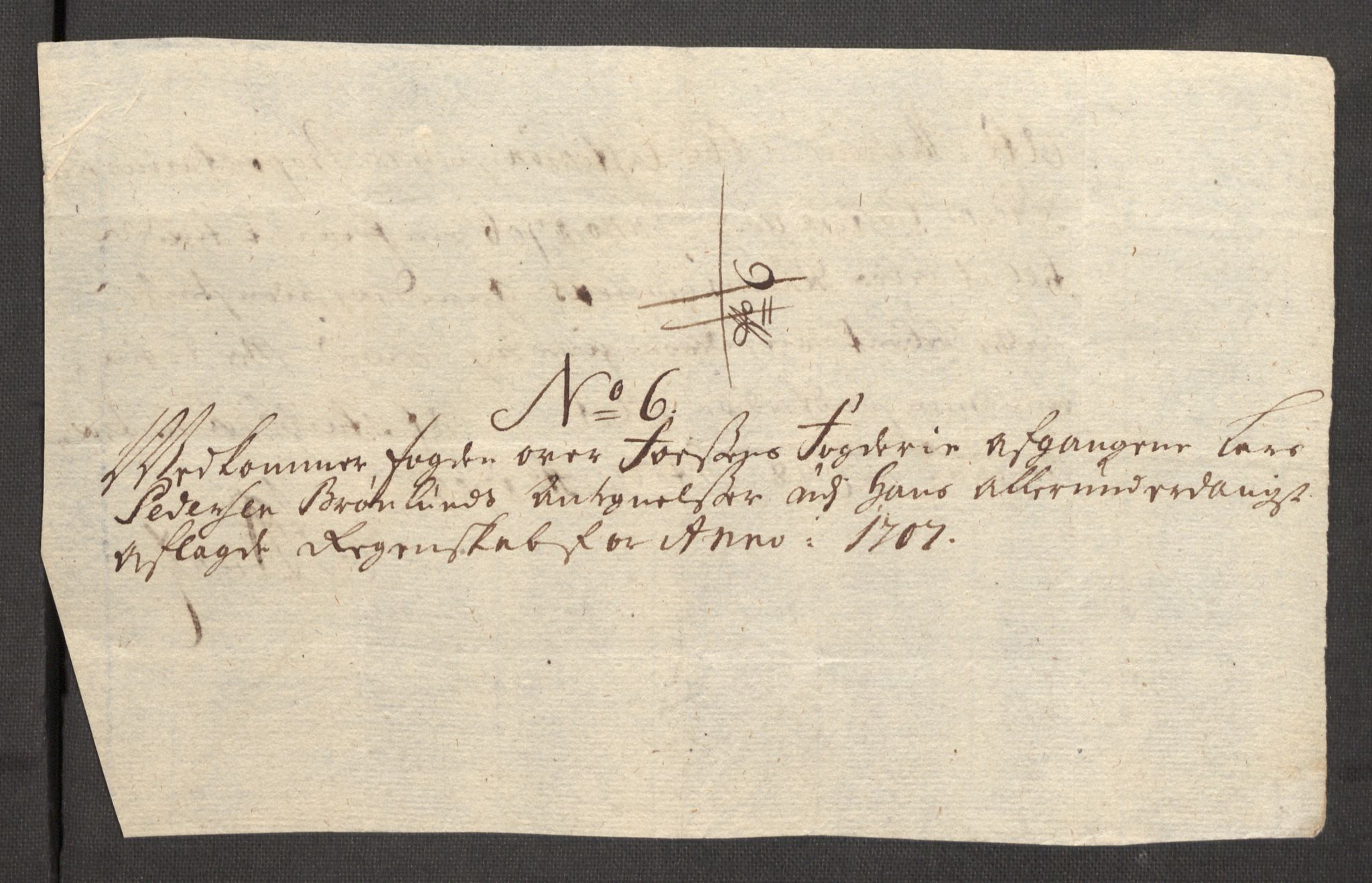 Rentekammeret inntil 1814, Reviderte regnskaper, Fogderegnskap, AV/RA-EA-4092/R57/L3857: Fogderegnskap Fosen, 1706-1707, p. 476