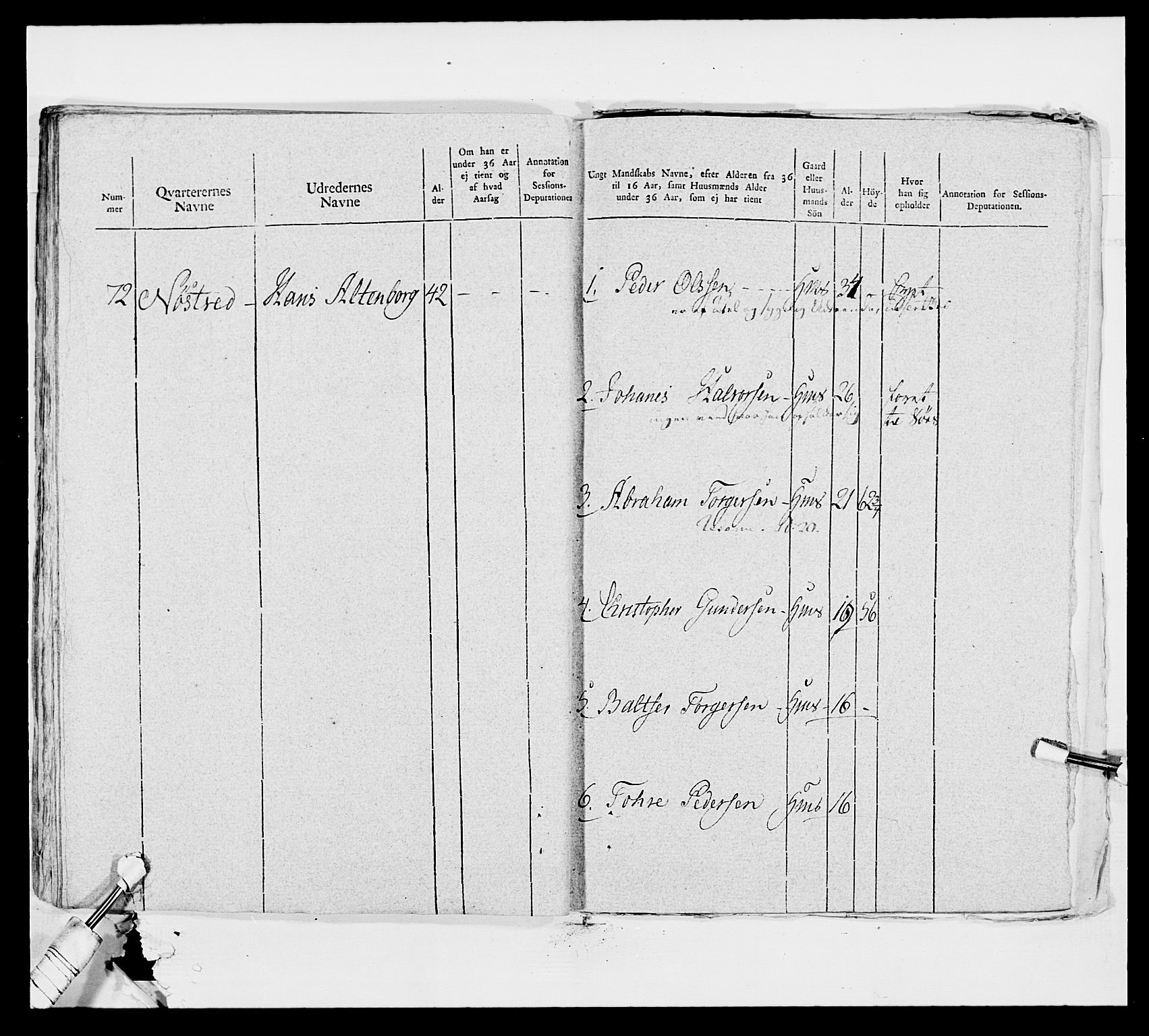 Generalitets- og kommissariatskollegiet, Det kongelige norske kommissariatskollegium, AV/RA-EA-5420/E/Eh/L0011: Smålenske dragonregiment, 1795-1807, p. 285