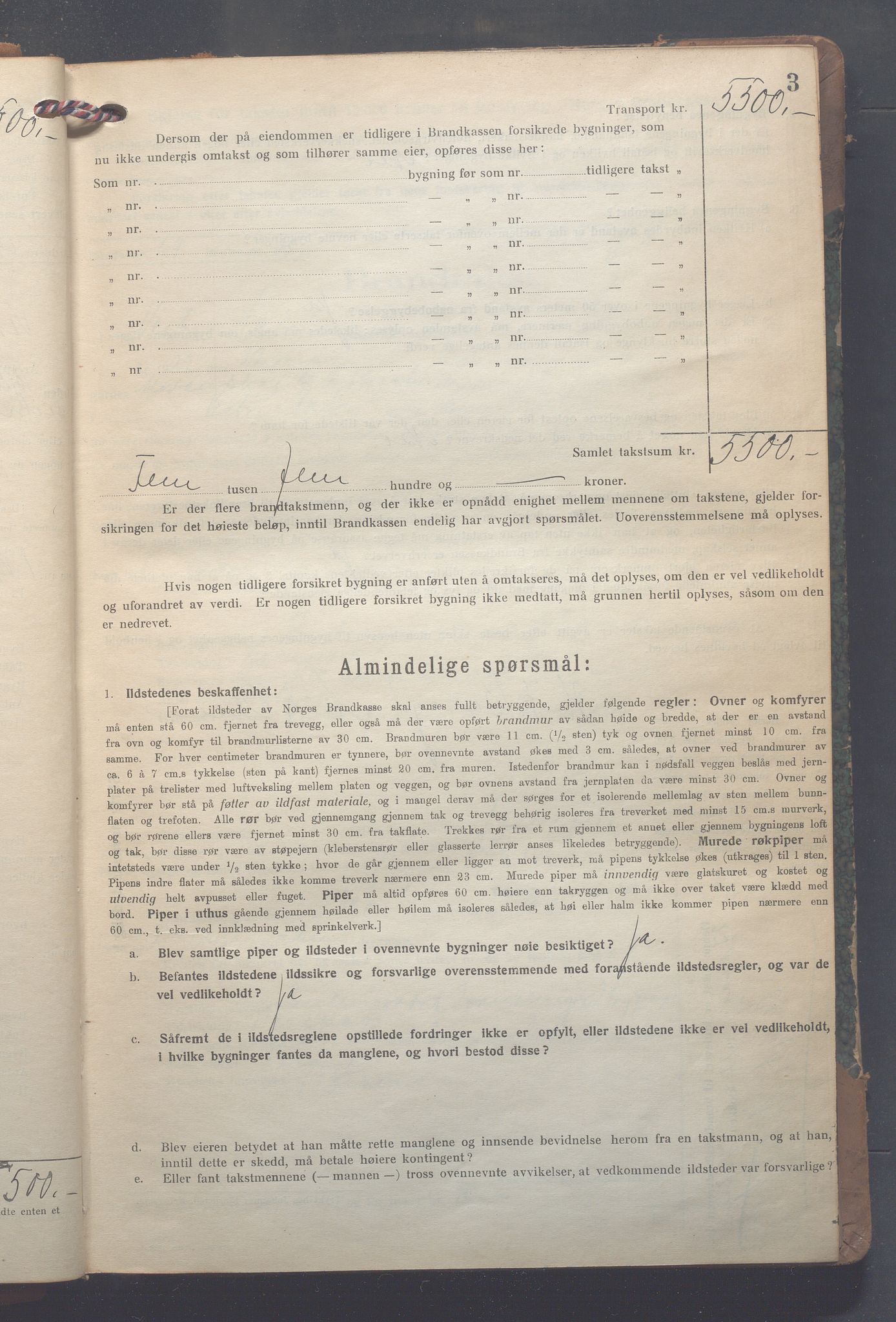 Lensmennene i Aker, OBA/A-10133/F/Fa/L0022: Branntakstprotokoll, 1922-1949, p. 3