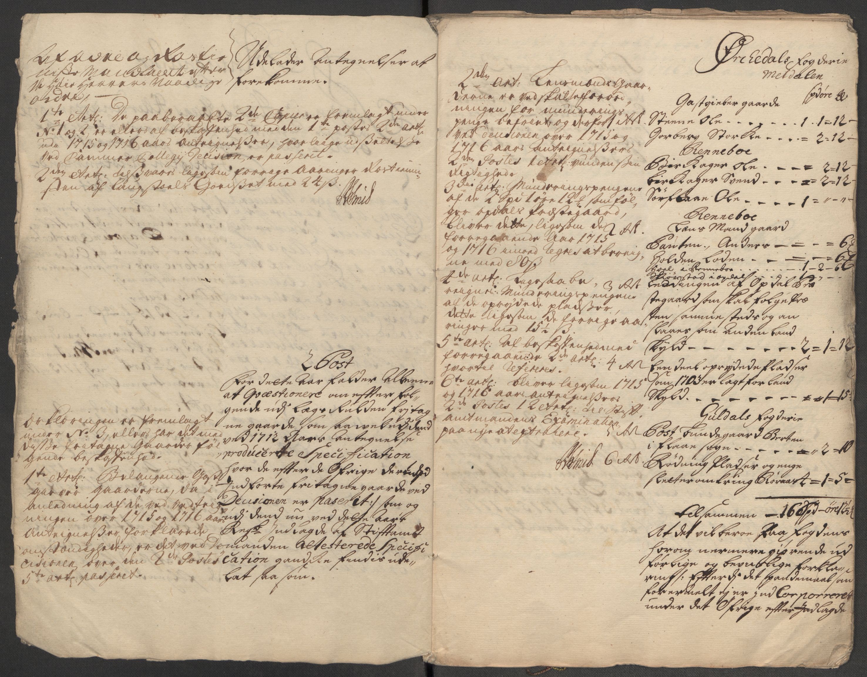 Rentekammeret inntil 1814, Reviderte regnskaper, Fogderegnskap, RA/EA-4092/R60/L3970: Fogderegnskap Orkdal og Gauldal, 1717, p. 8