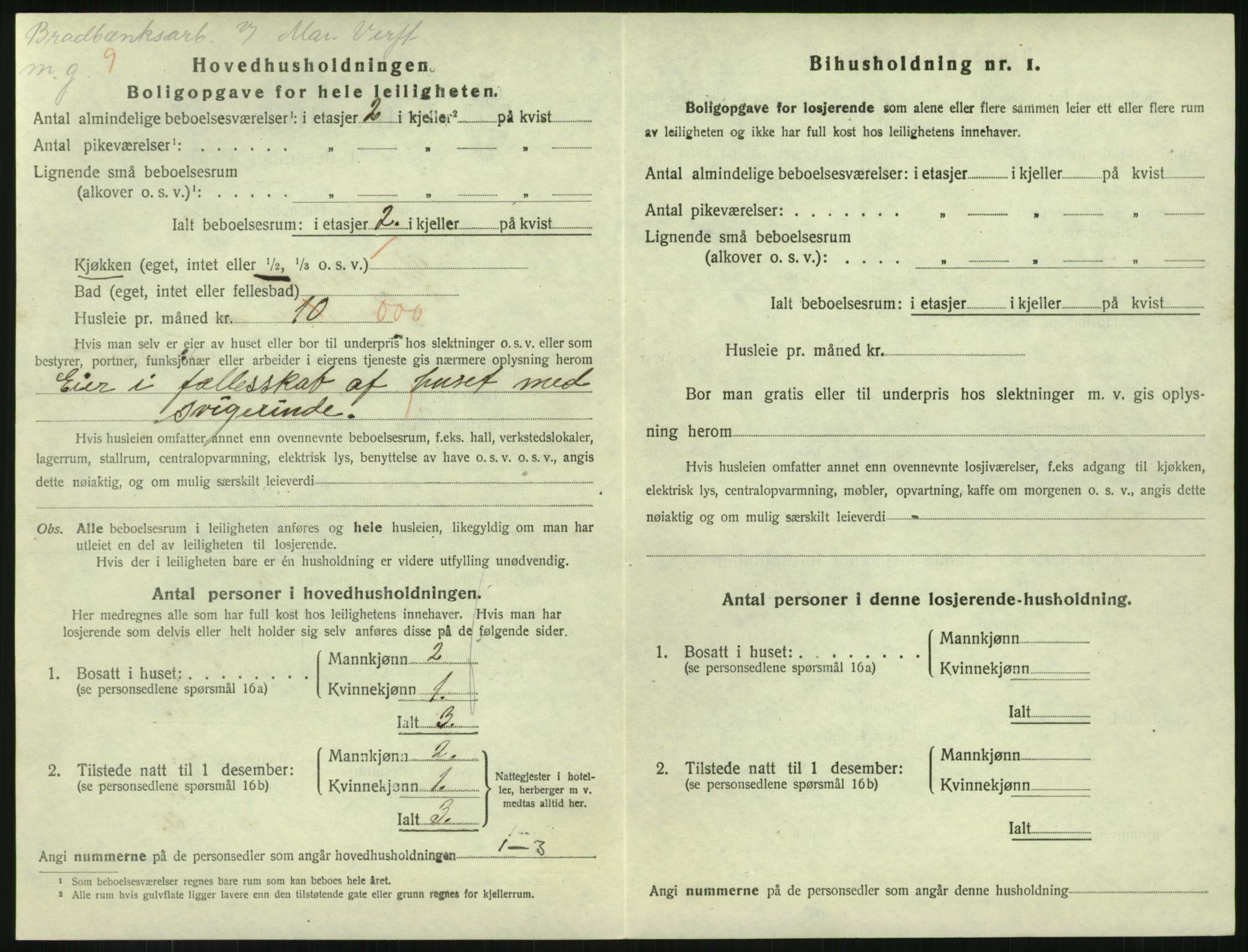 SAKO, 1920 census for Horten, 1920, p. 7410