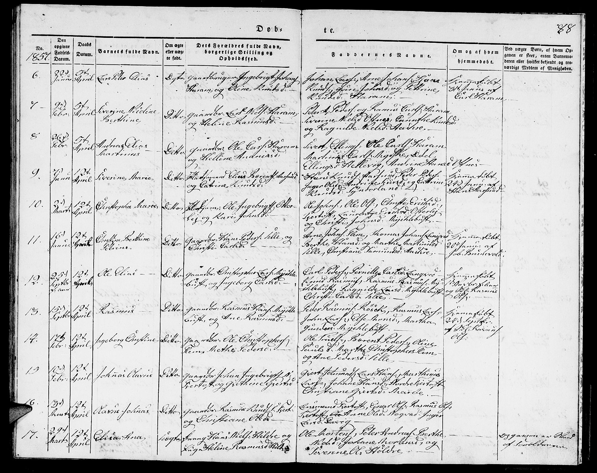 Ministerialprotokoller, klokkerbøker og fødselsregistre - Møre og Romsdal, AV/SAT-A-1454/536/L0507: Parish register (copy) no. 536C02, 1839-1859, p. 88