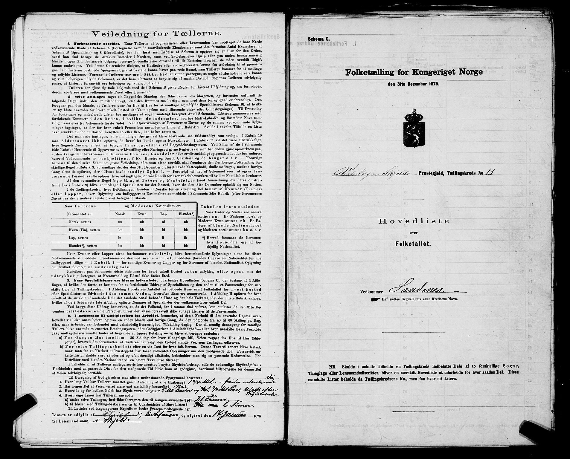 SAST, 1875 census for 1154P Skjold, 1875, p. 29