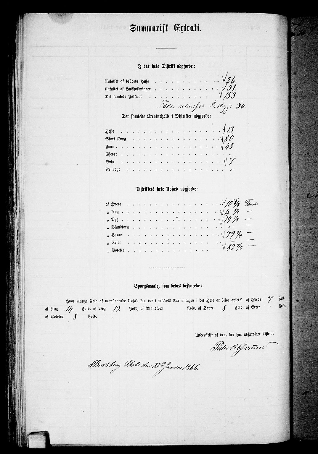 RA, 1865 census for Gjerpen, 1865, p. 115