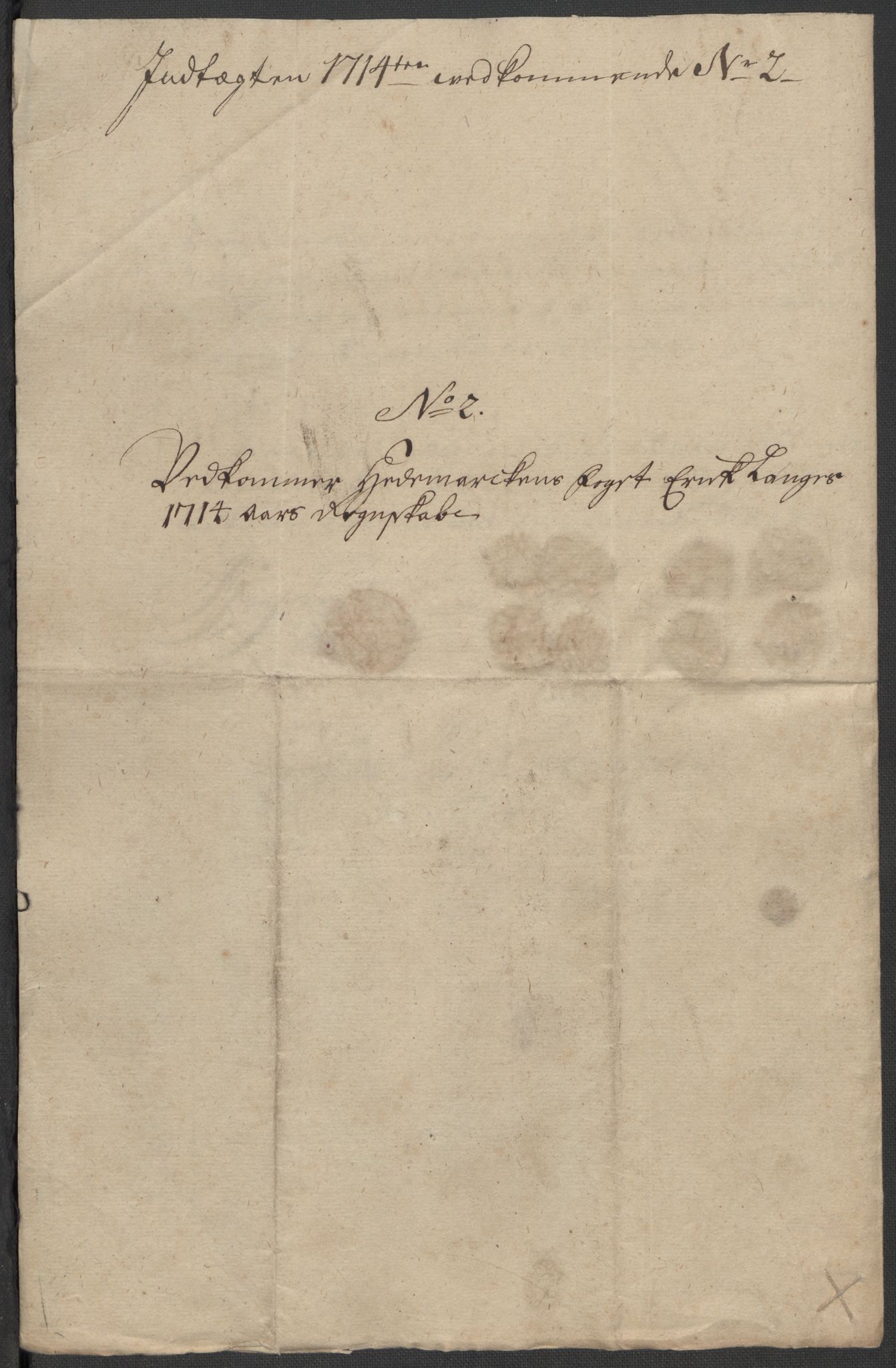 Rentekammeret inntil 1814, Reviderte regnskaper, Fogderegnskap, RA/EA-4092/R16/L1051: Fogderegnskap Hedmark, 1714, p. 170