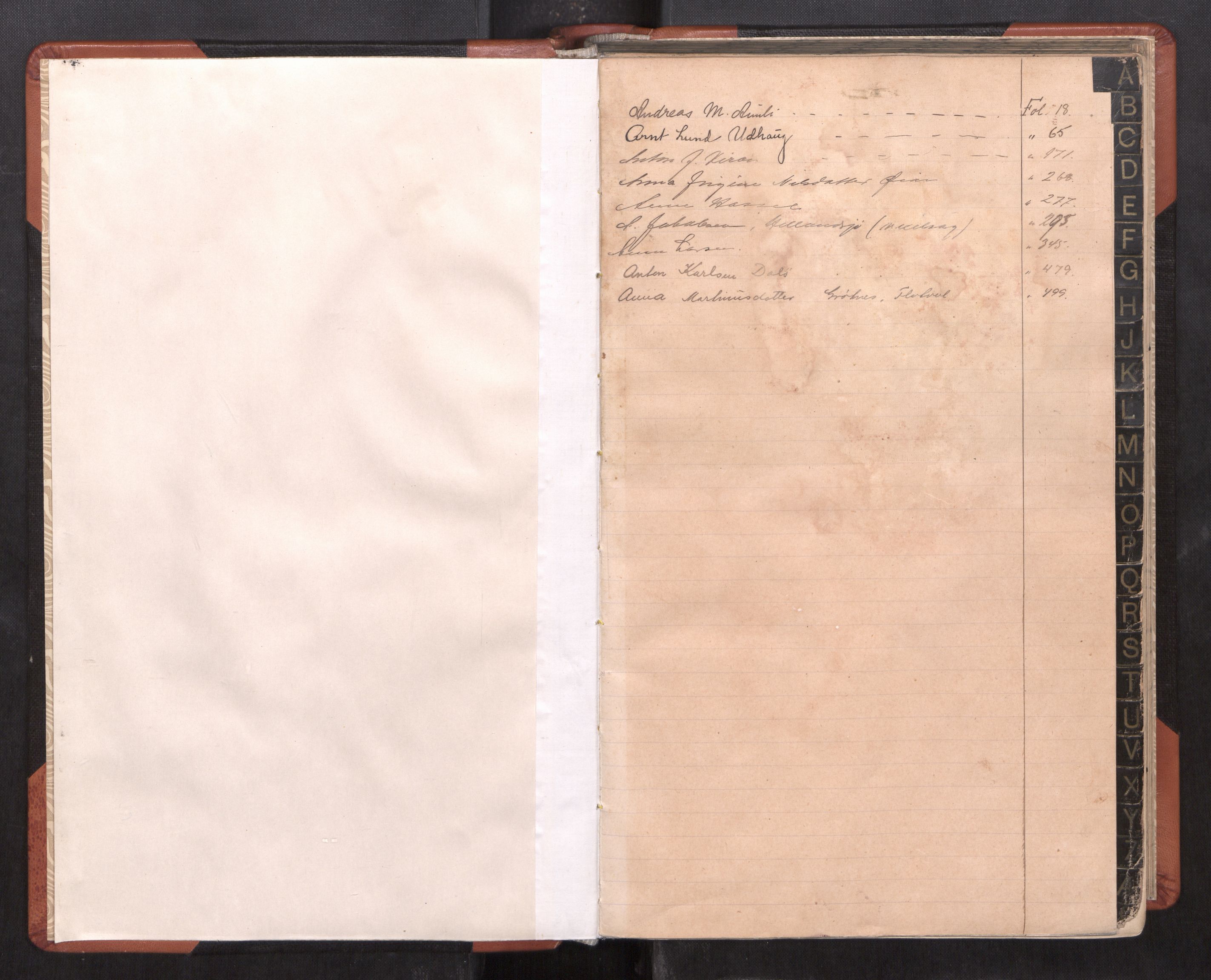 Fosen sorenskriveri, AV/SAT-A-1107/1/1/1B/L0030: Ekstrarettsprotokoll, 1903-1907