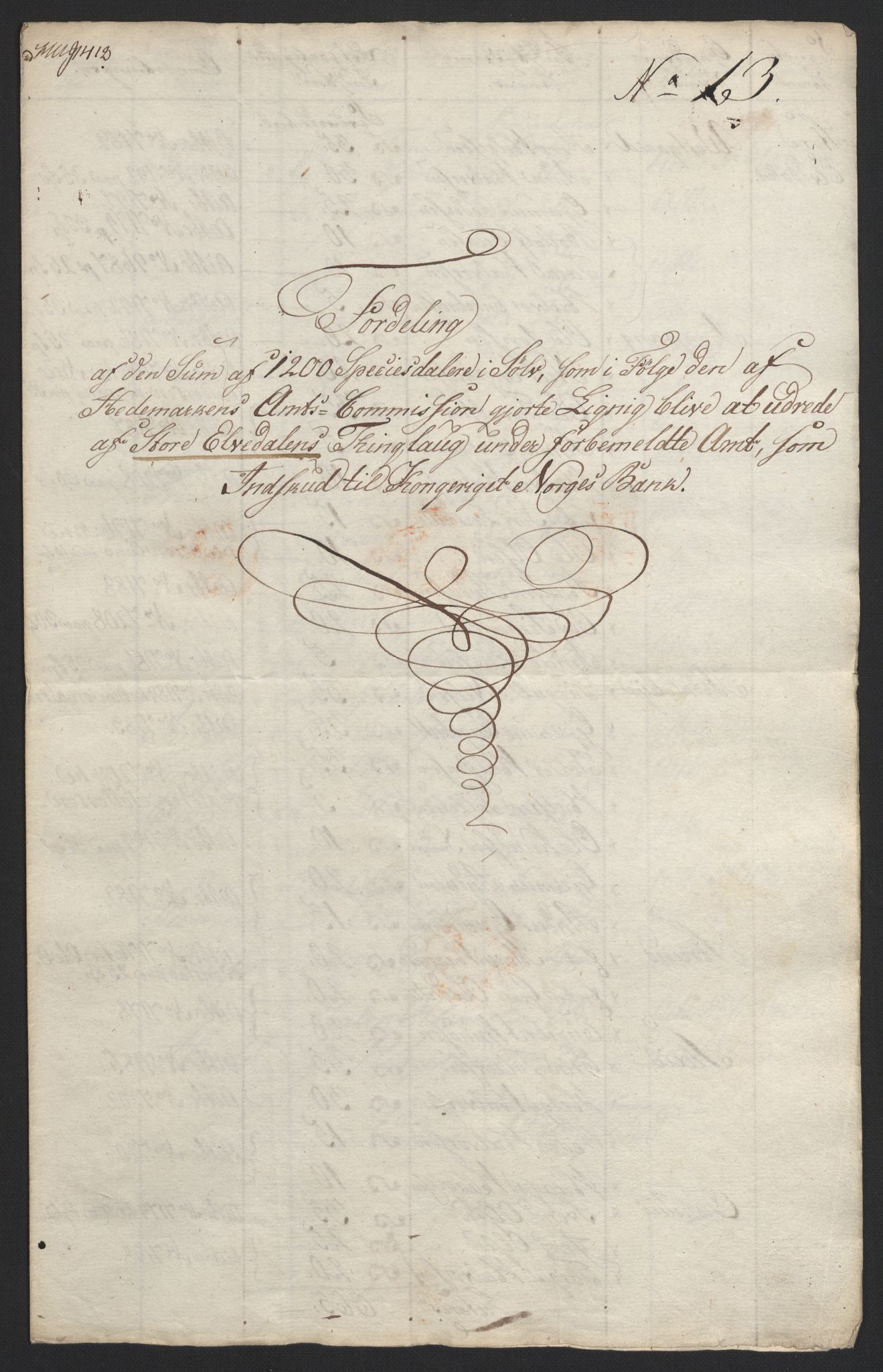 Sølvskatten 1816, NOBA/SOLVSKATTEN/A/L0012: Bind 13: Østerdalen fogderi, 1816, p. 13