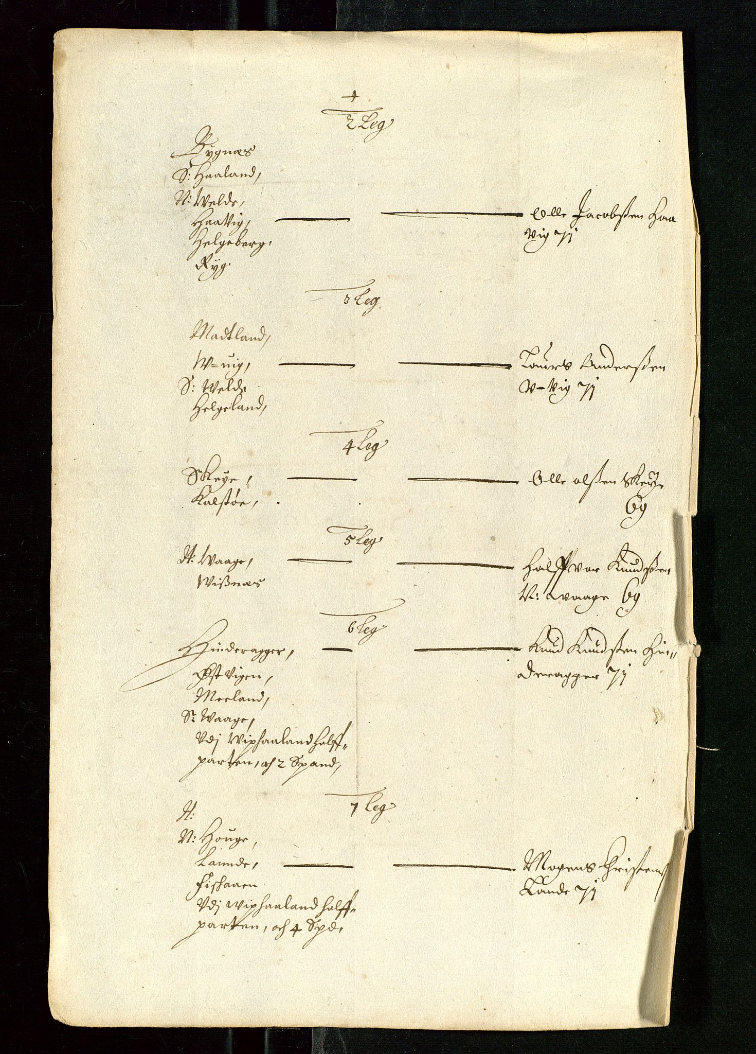 Stavanger len, SAST/A-101870/Ob/L0025: Diverse, 1644-1661, p. 269