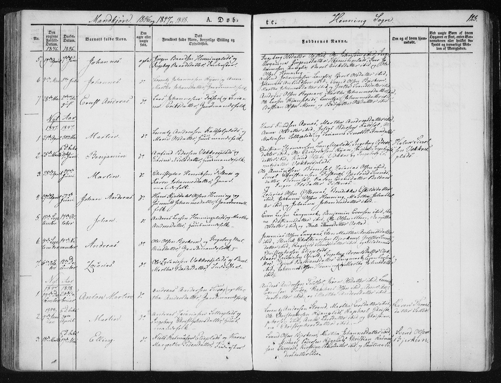 Ministerialprotokoller, klokkerbøker og fødselsregistre - Nord-Trøndelag, SAT/A-1458/735/L0339: Parish register (official) no. 735A06 /3, 1836-1848, p. 123