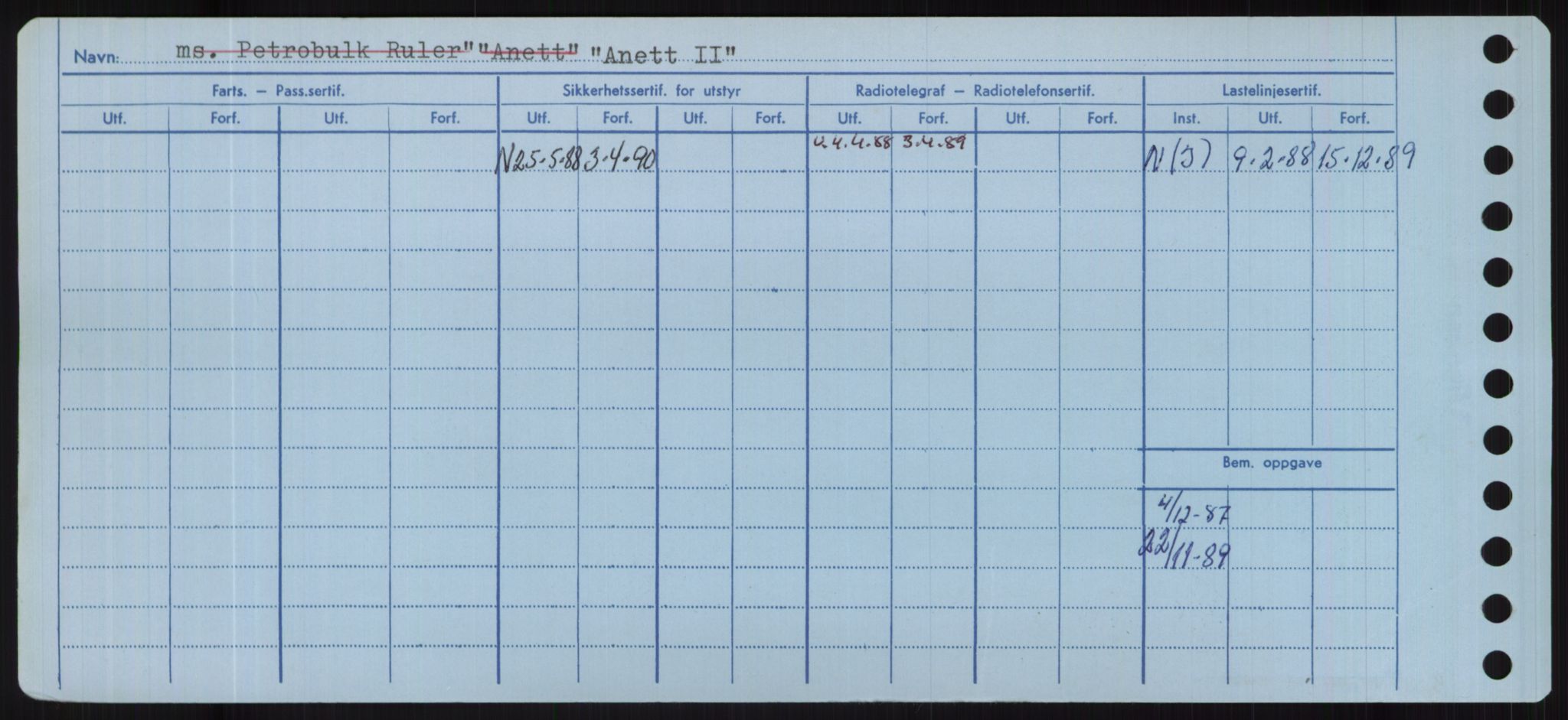 Sjøfartsdirektoratet med forløpere, Skipsmålingen, RA/S-1627/H/Hd/L0001: Fartøy, A-Anv, p. 604