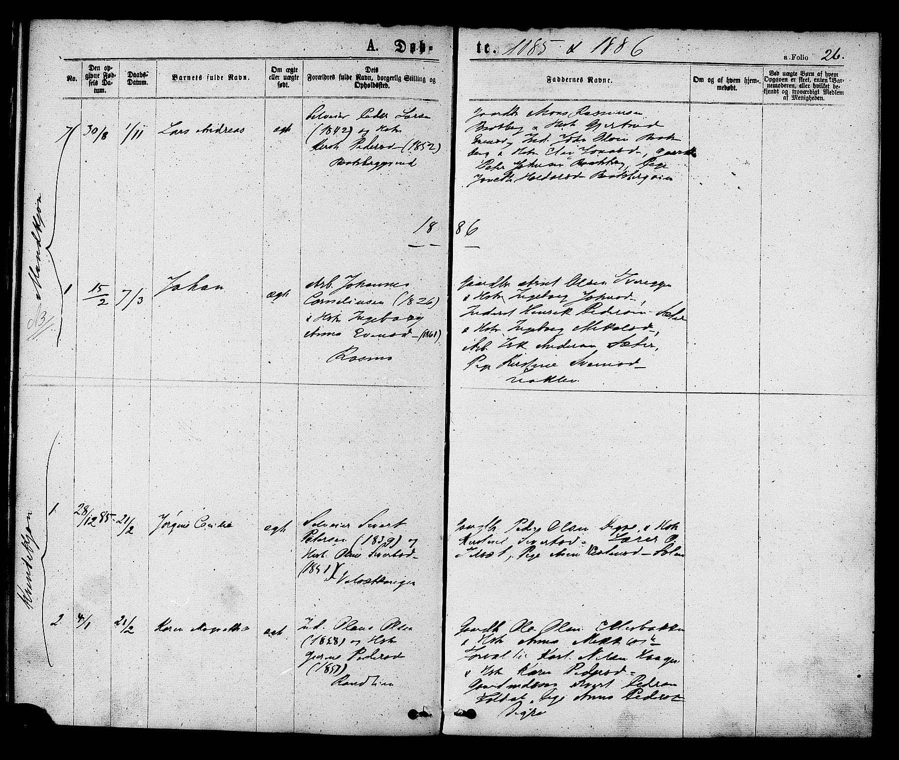 Ministerialprotokoller, klokkerbøker og fødselsregistre - Sør-Trøndelag, SAT/A-1456/608/L0334: Parish register (official) no. 608A03, 1877-1886, p. 26