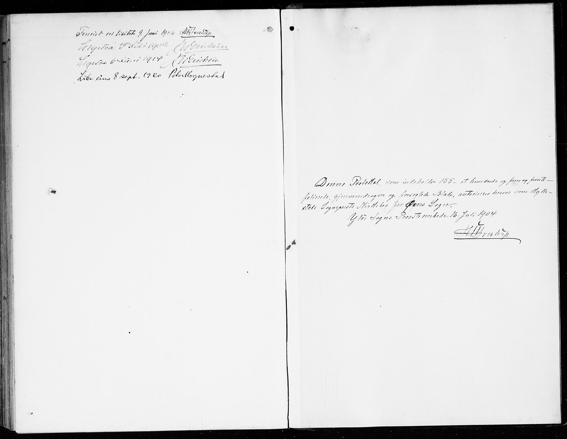 Hyllestad sokneprestembete, SAB/A-80401: Parish register (official) no. D 2, 1905-1919