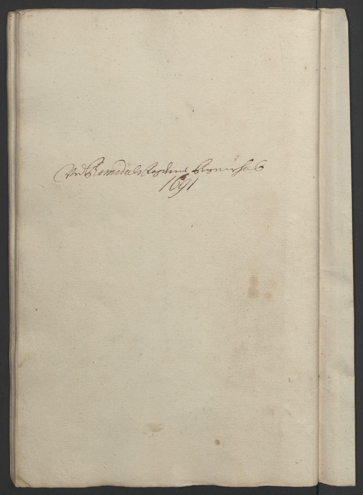Rentekammeret inntil 1814, Reviderte regnskaper, Fogderegnskap, RA/EA-4092/R55/L3649: Fogderegnskap Romsdal, 1690-1691, p. 248