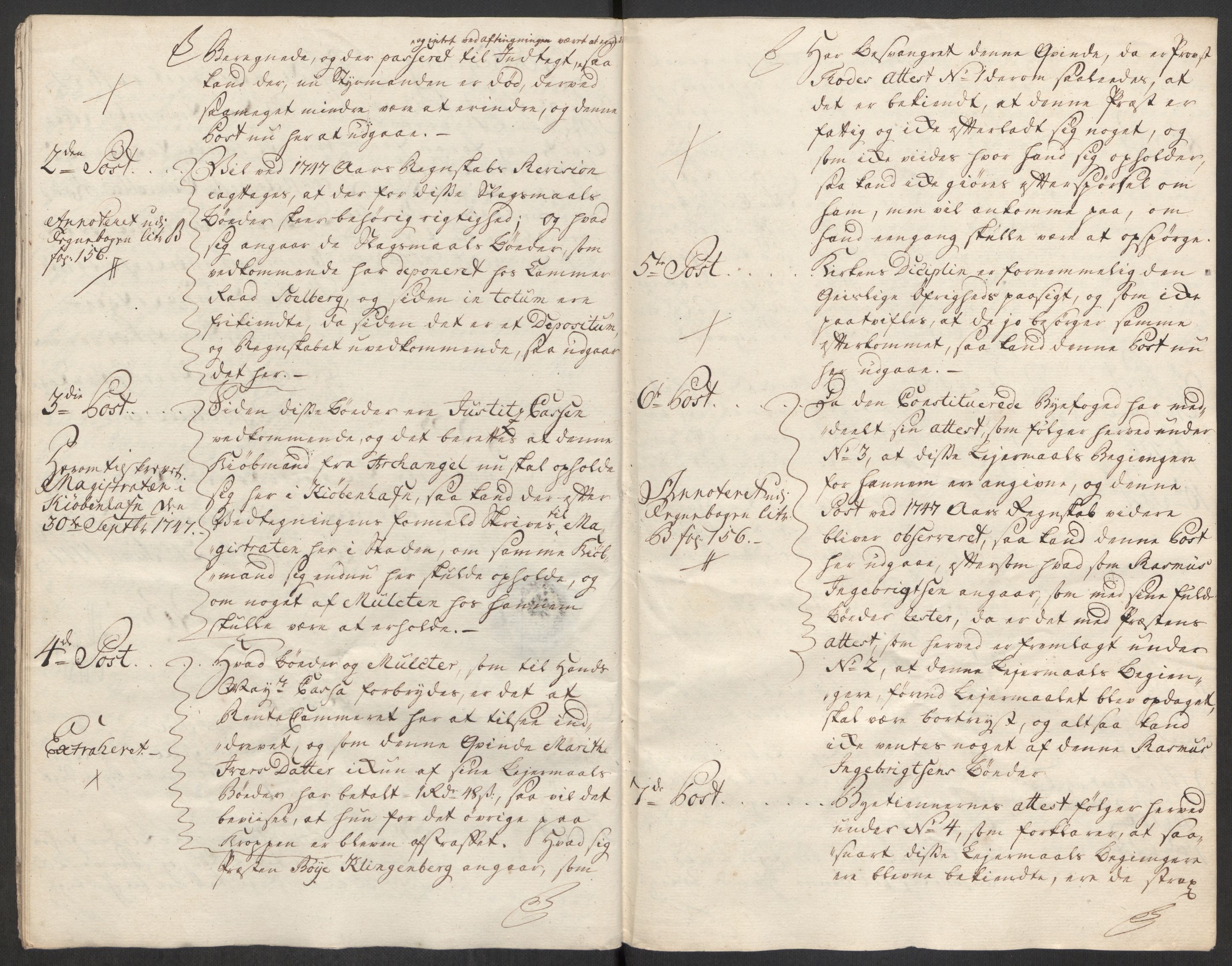 Rentekammeret inntil 1814, Reviderte regnskaper, Byregnskaper, AV/RA-EA-4066/R/Rs/L0541: [S22] Sikt og sakefall, 1743-1746, p. 394