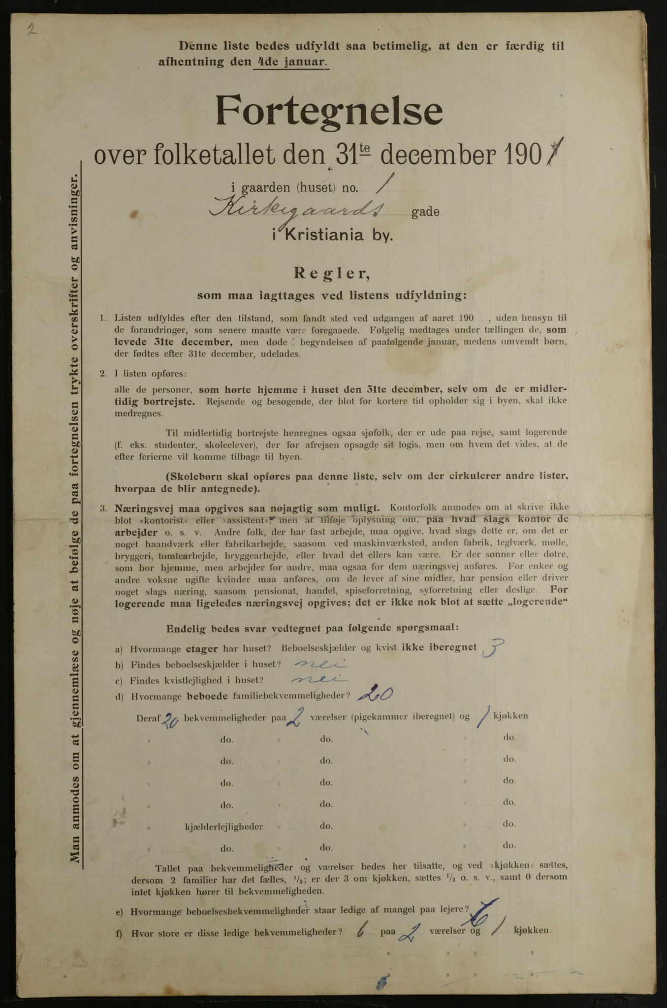 OBA, Municipal Census 1901 for Kristiania, 1901, p. 7806