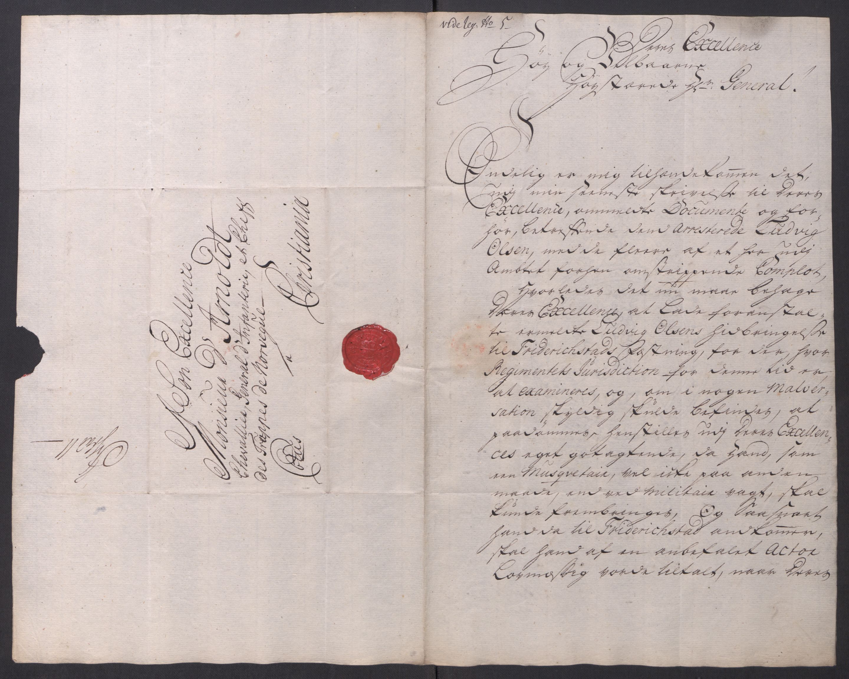 Kommanderende general (KG I) med Det norske krigsdirektorium, AV/RA-EA-5419/D/L0061: Stattholderens, stiftamtmenns og amtmenns brev, 1731-1740, p. 286