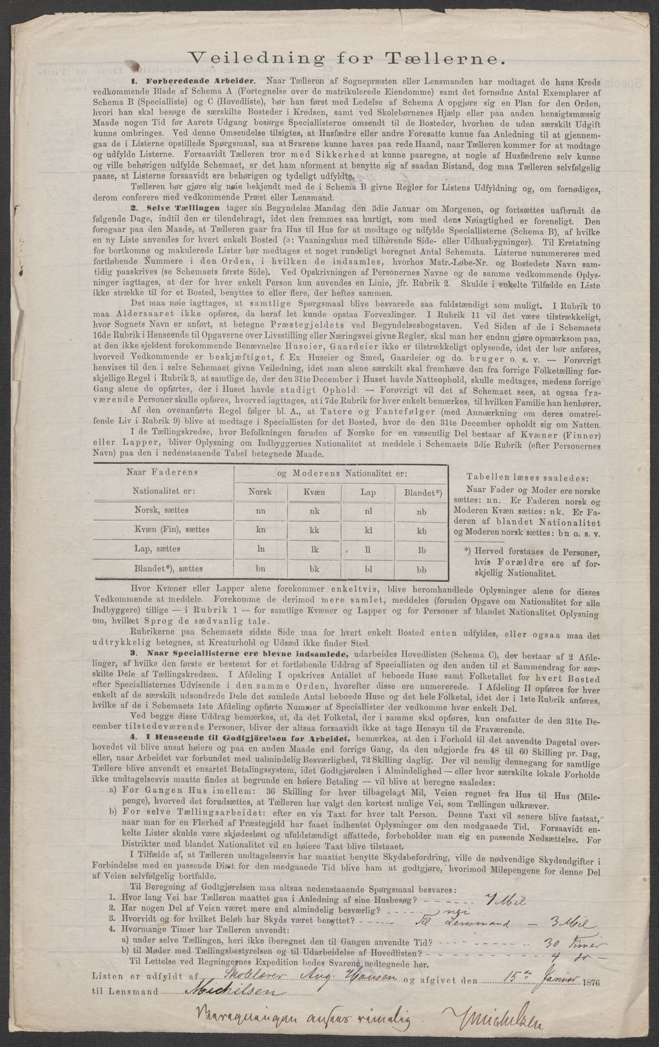 RA, 1875 census for 0116P Berg, 1875, p. 6