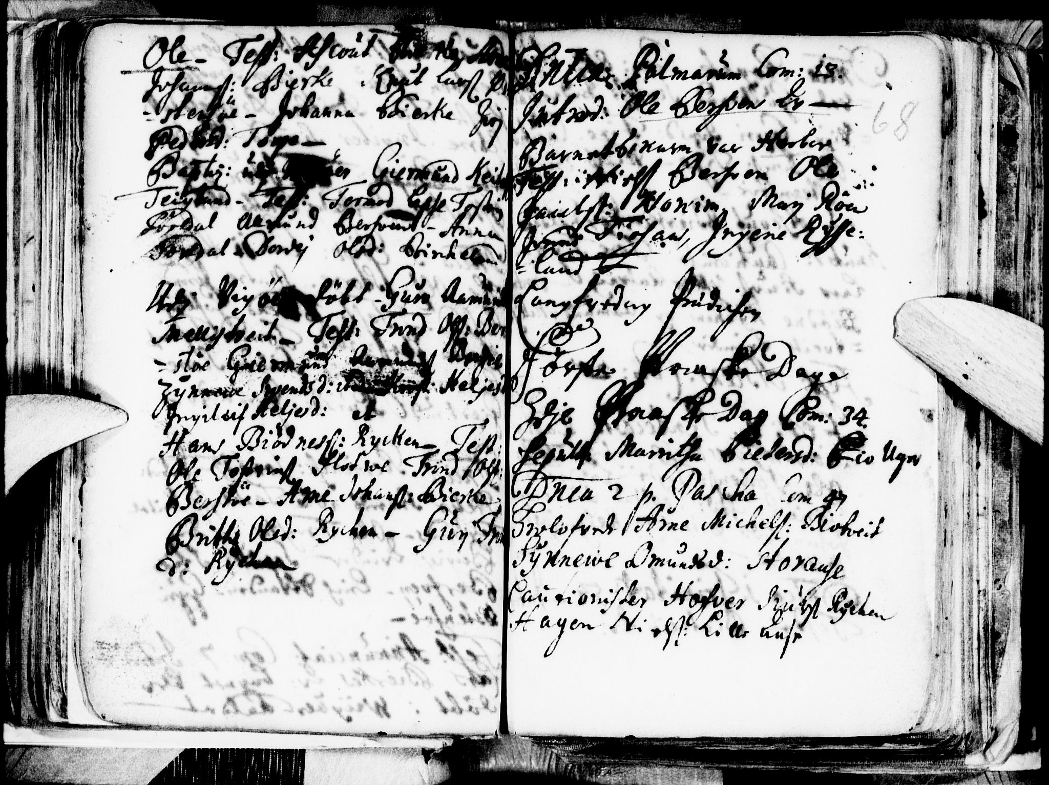 Kvam sokneprestembete, SAB/A-76201/H/Haa: Parish register (official) no. A 1, 1690-1741, p. 68