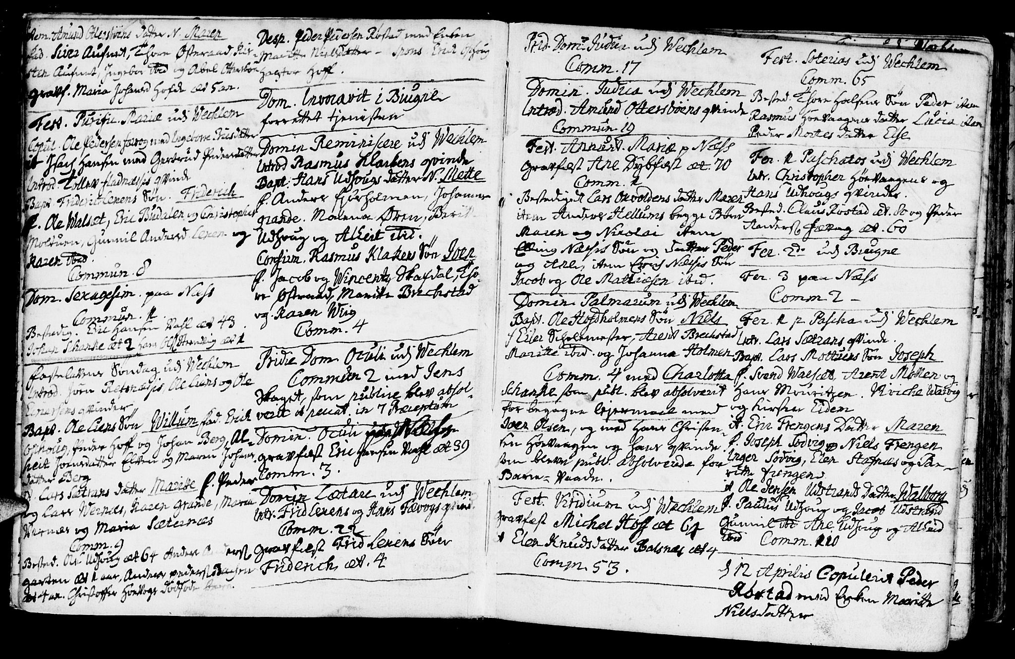 Ministerialprotokoller, klokkerbøker og fødselsregistre - Sør-Trøndelag, AV/SAT-A-1456/659/L0732: Parish register (official) no. 659A02, 1733-1761