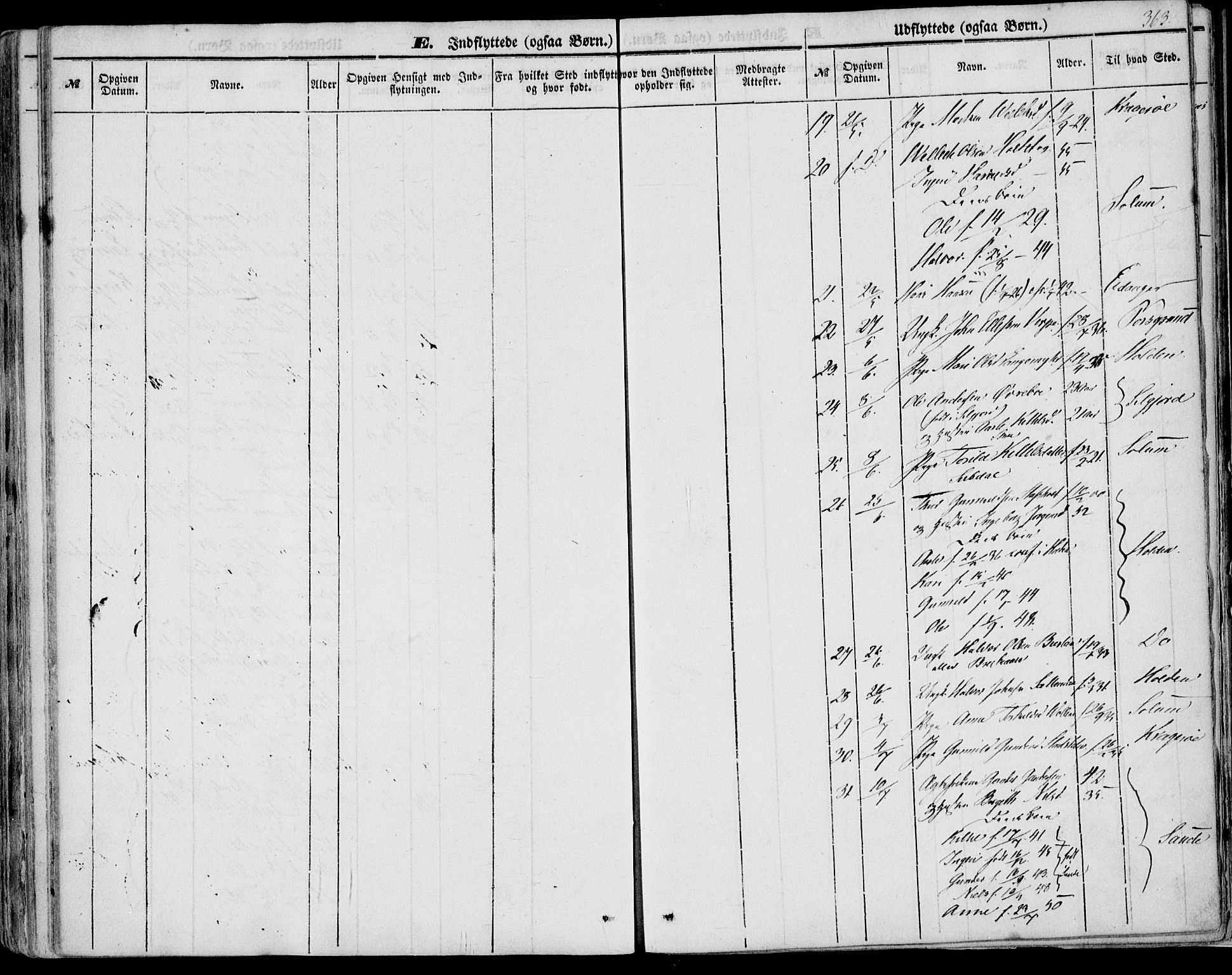 Bø kirkebøker, SAKO/A-257/F/Fa/L0008: Parish register (official) no. 8, 1849-1861, p. 363
