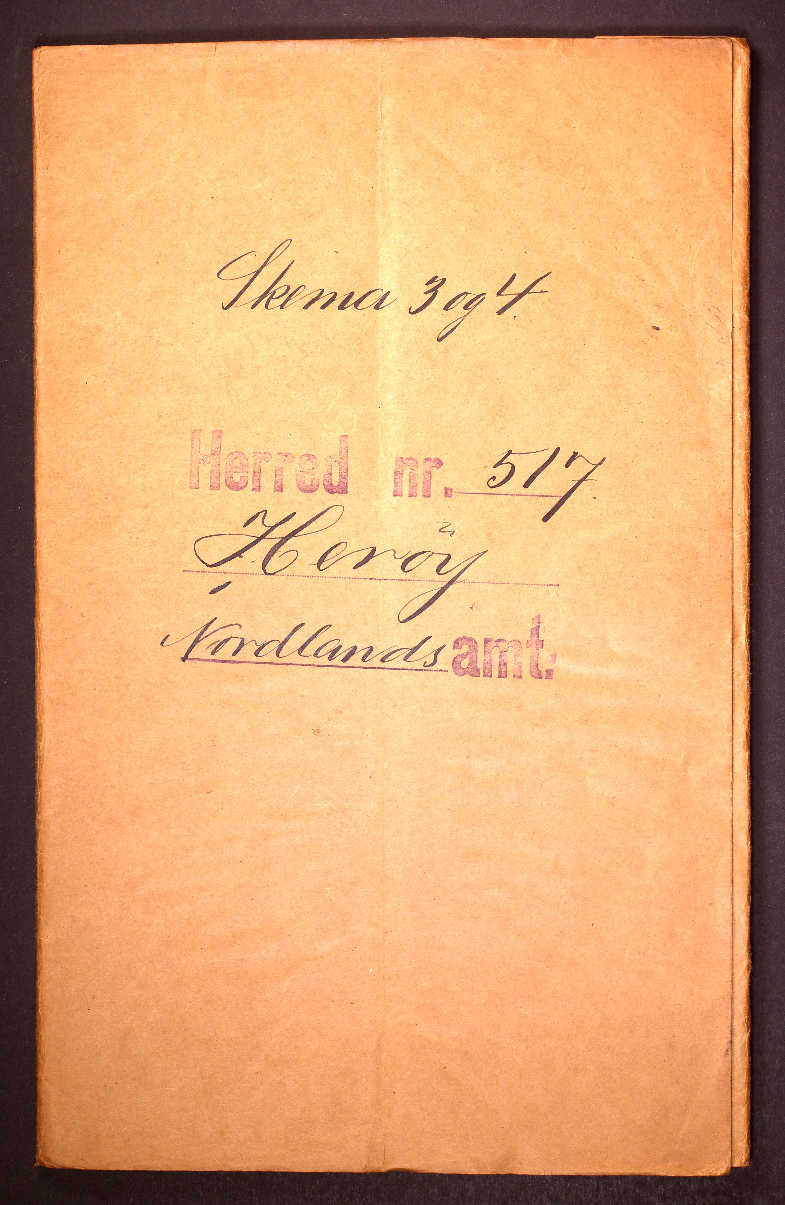 RA, 1910 census for Herøy, 1910, p. 1