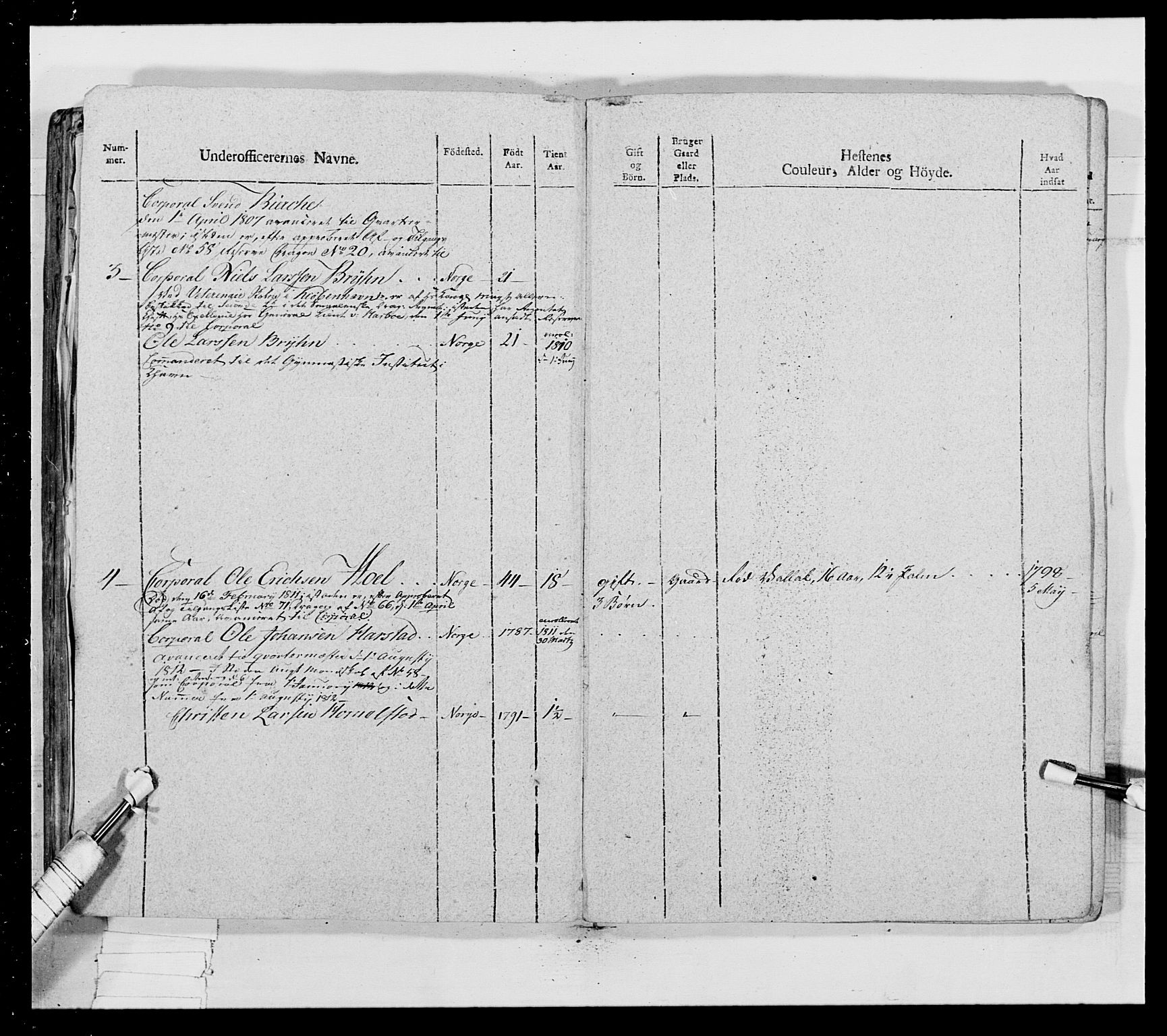 Generalitets- og kommissariatskollegiet, Det kongelige norske kommissariatskollegium, AV/RA-EA-5420/E/Eh/L0018: Opplandske dragonregiment, 1810-1811, p. 325
