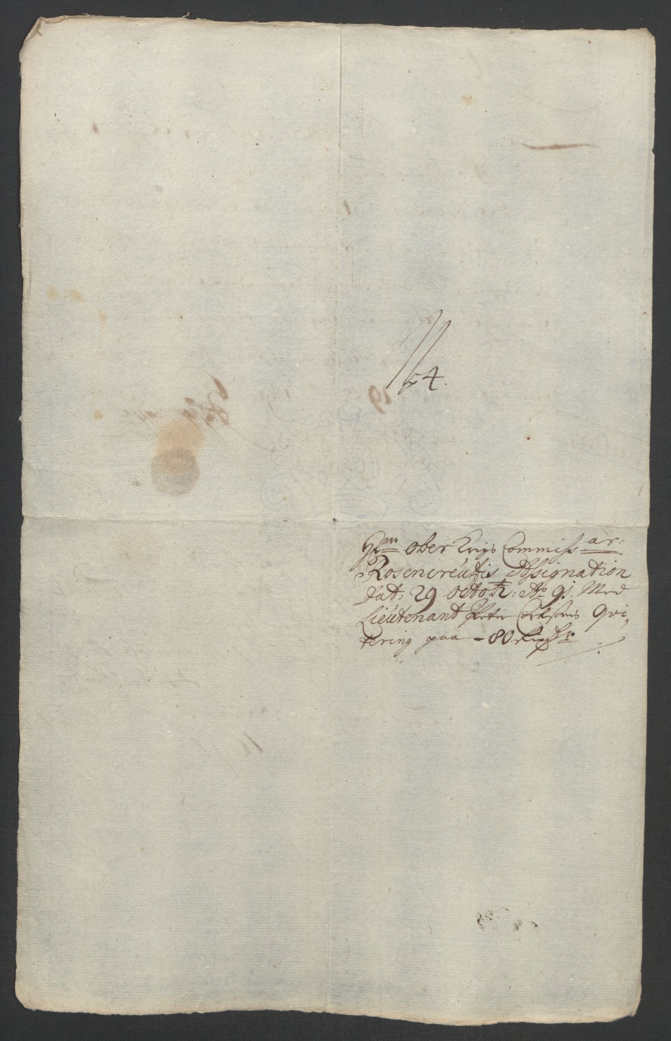 Rentekammeret inntil 1814, Reviderte regnskaper, Fogderegnskap, AV/RA-EA-4092/R47/L2856: Fogderegnskap Ryfylke, 1689-1693, p. 390