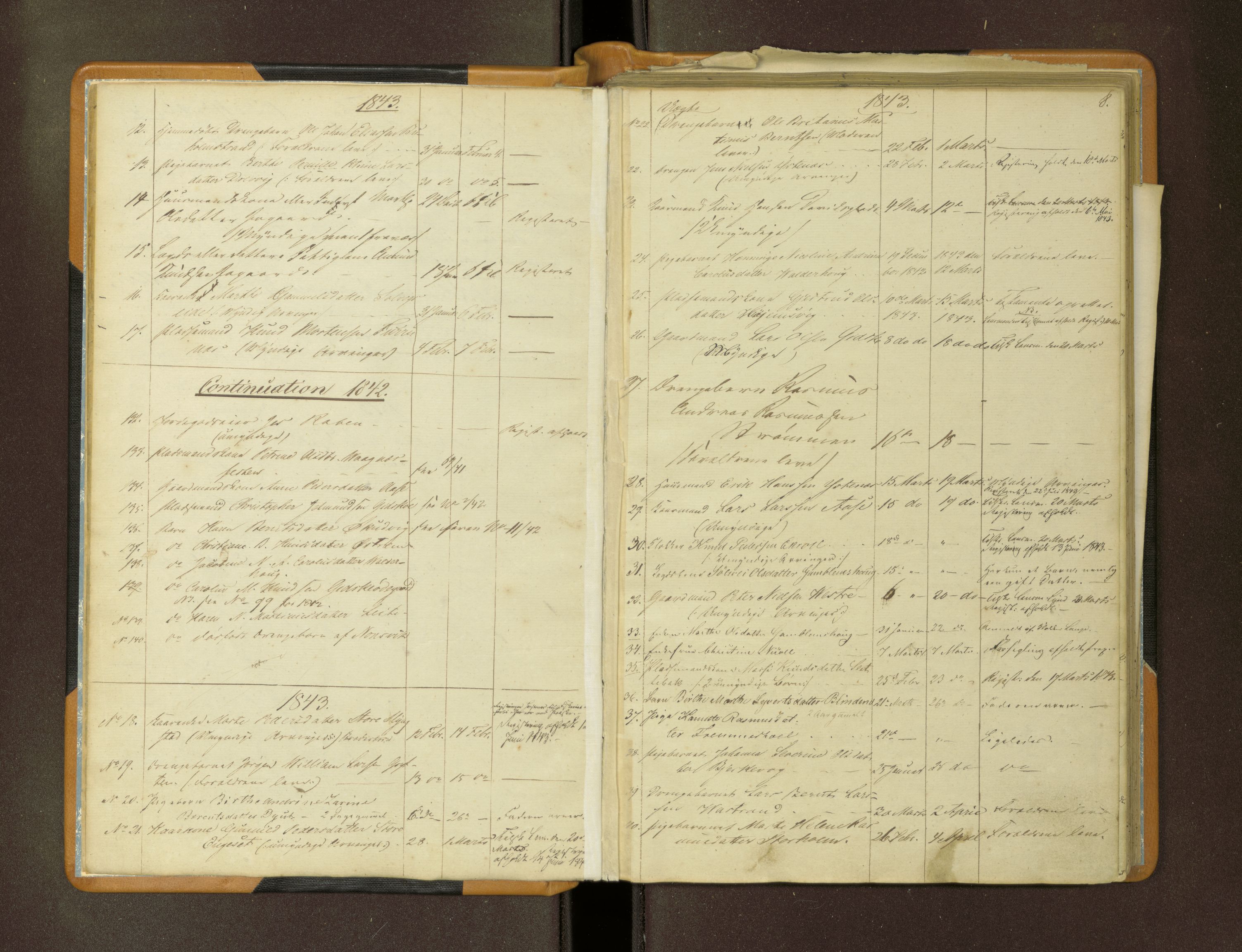 Nordre Sunnmøre sorenskriveri, AV/SAT-A-0006/1/3/3L/L0002: Dødsfallsprotokoll, 1841-1853, p. 8