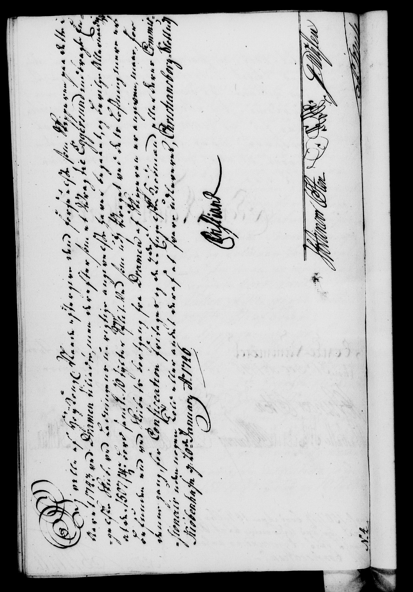 Rentekammeret, Kammerkanselliet, RA/EA-3111/G/Gf/Gfa/L0028: Norsk relasjons- og resolusjonsprotokoll (merket RK 52.28), 1745-1746, p. 607