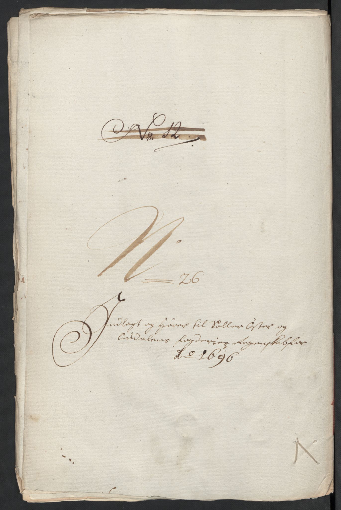 Rentekammeret inntil 1814, Reviderte regnskaper, Fogderegnskap, RA/EA-4092/R13/L0834: Fogderegnskap Solør, Odal og Østerdal, 1696, p. 311