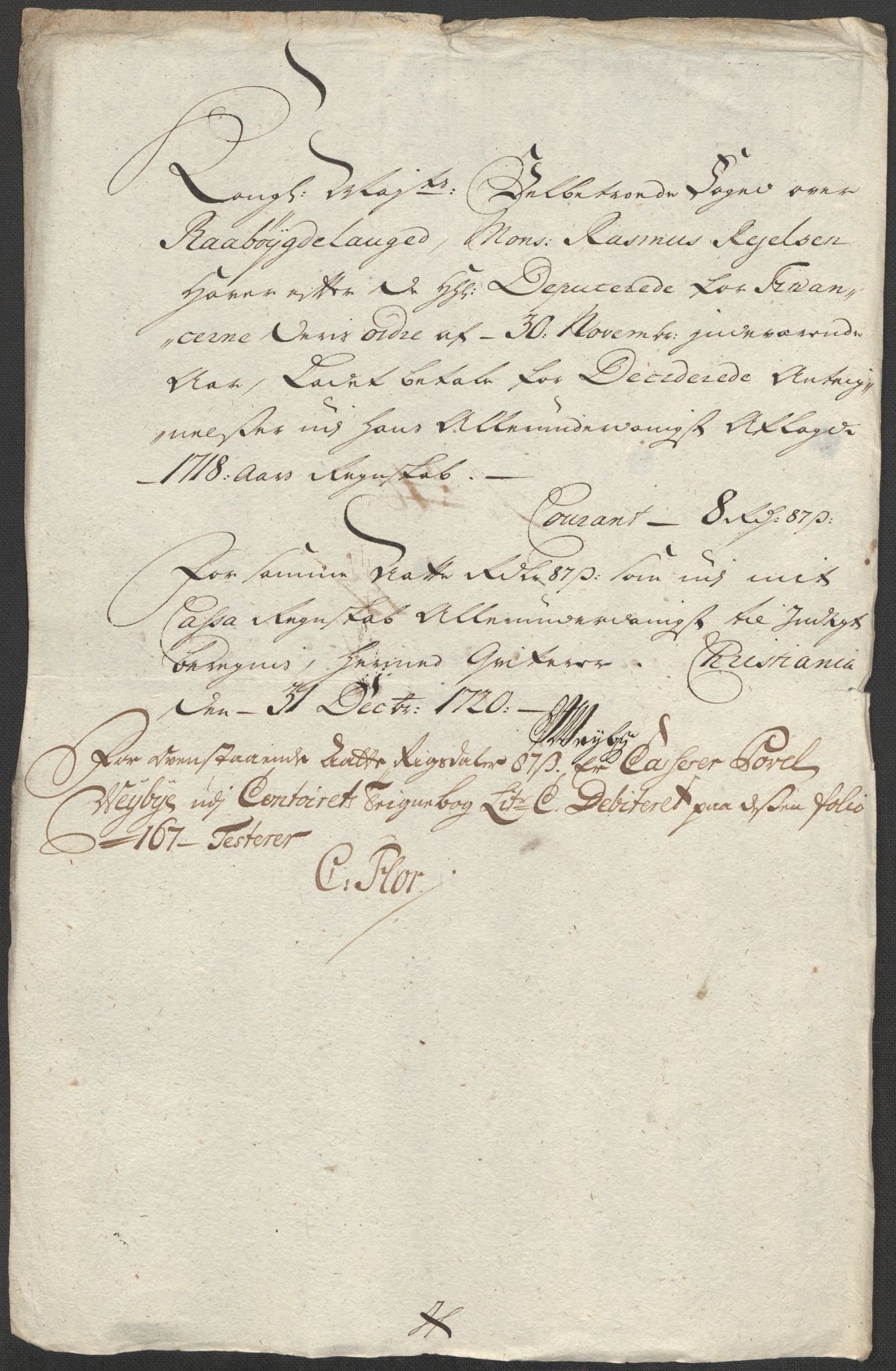 Rentekammeret inntil 1814, Reviderte regnskaper, Fogderegnskap, AV/RA-EA-4092/R40/L2453: Fogderegnskap Råbyggelag, 1718-1719, p. 237