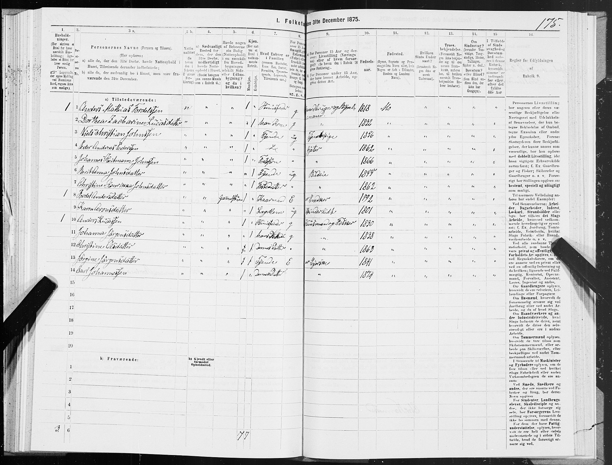 SAT, 1875 census for 1833P Mo, 1875, p. 1175