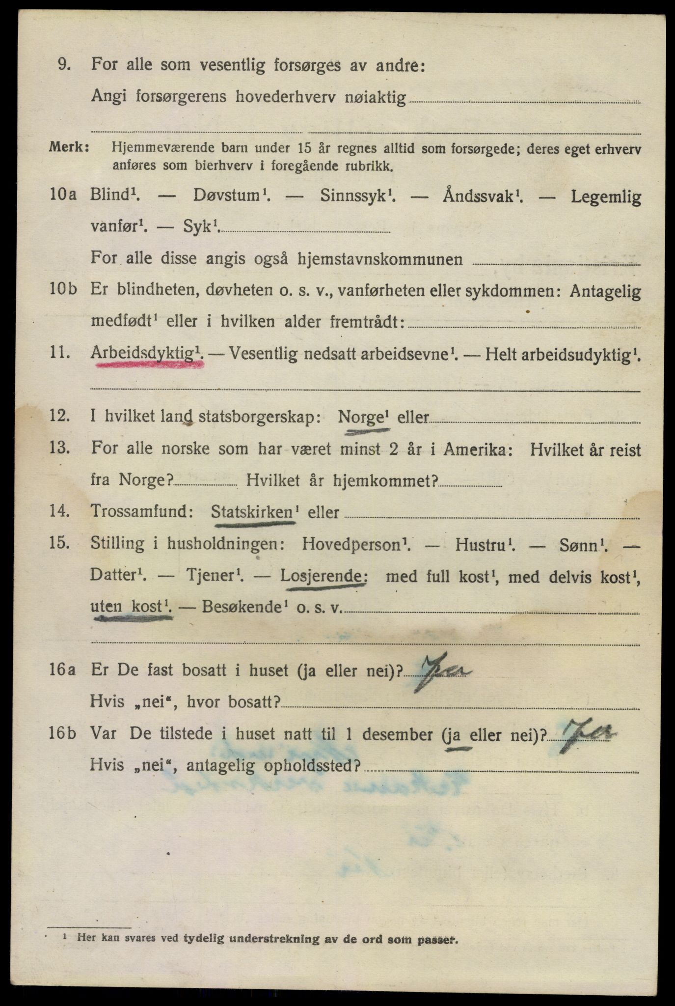 SAO, 1920 census for Kristiania, 1920, p. 140894