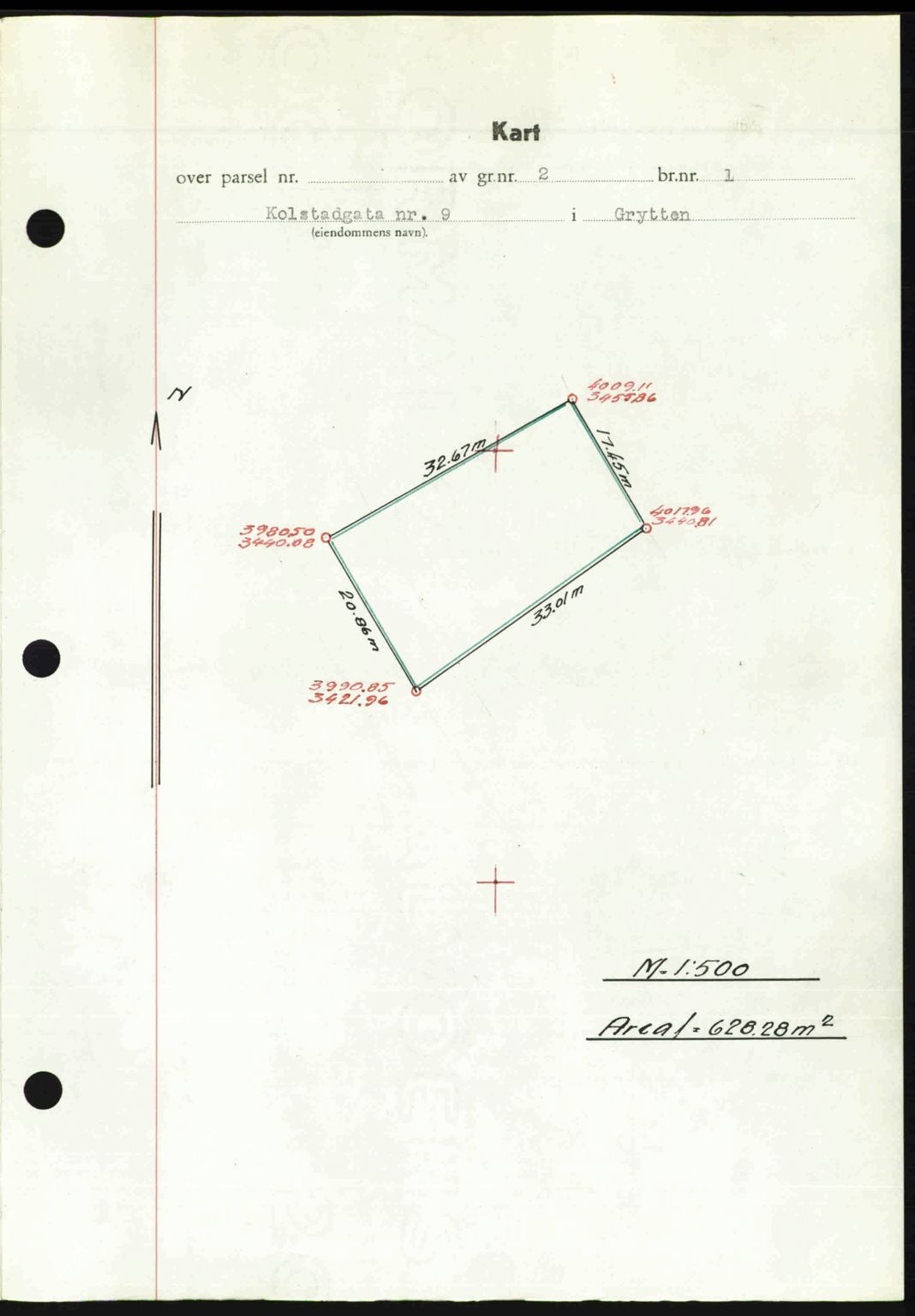 Romsdal sorenskriveri, AV/SAT-A-4149/1/2/2C: Mortgage book no. A30, 1949-1949, Diary no: : 1809/1949