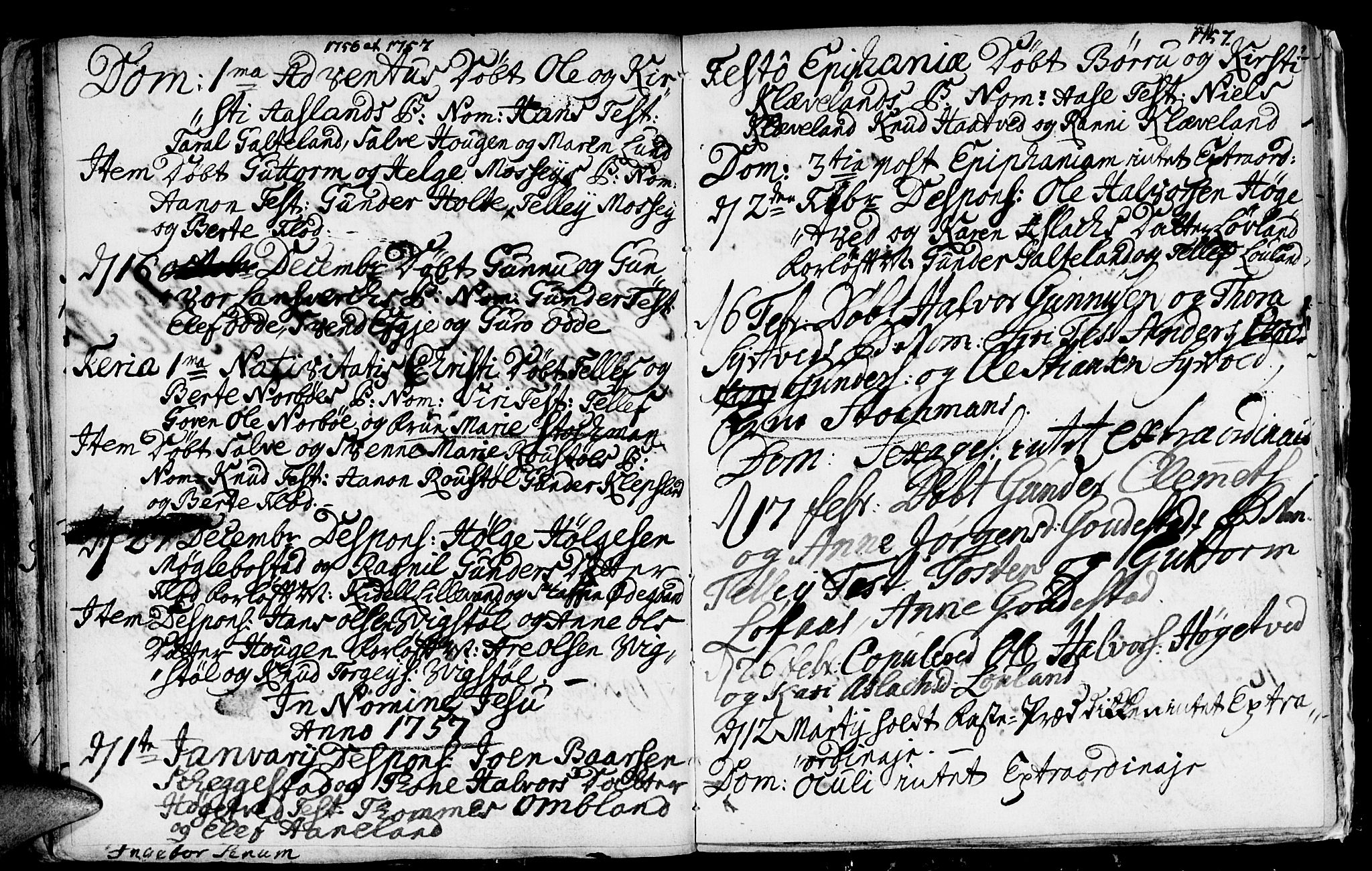 Evje sokneprestkontor, AV/SAK-1111-0008/F/Fa/Faa/L0001: Parish register (official) no. A 1, 1705-1760, p. 152