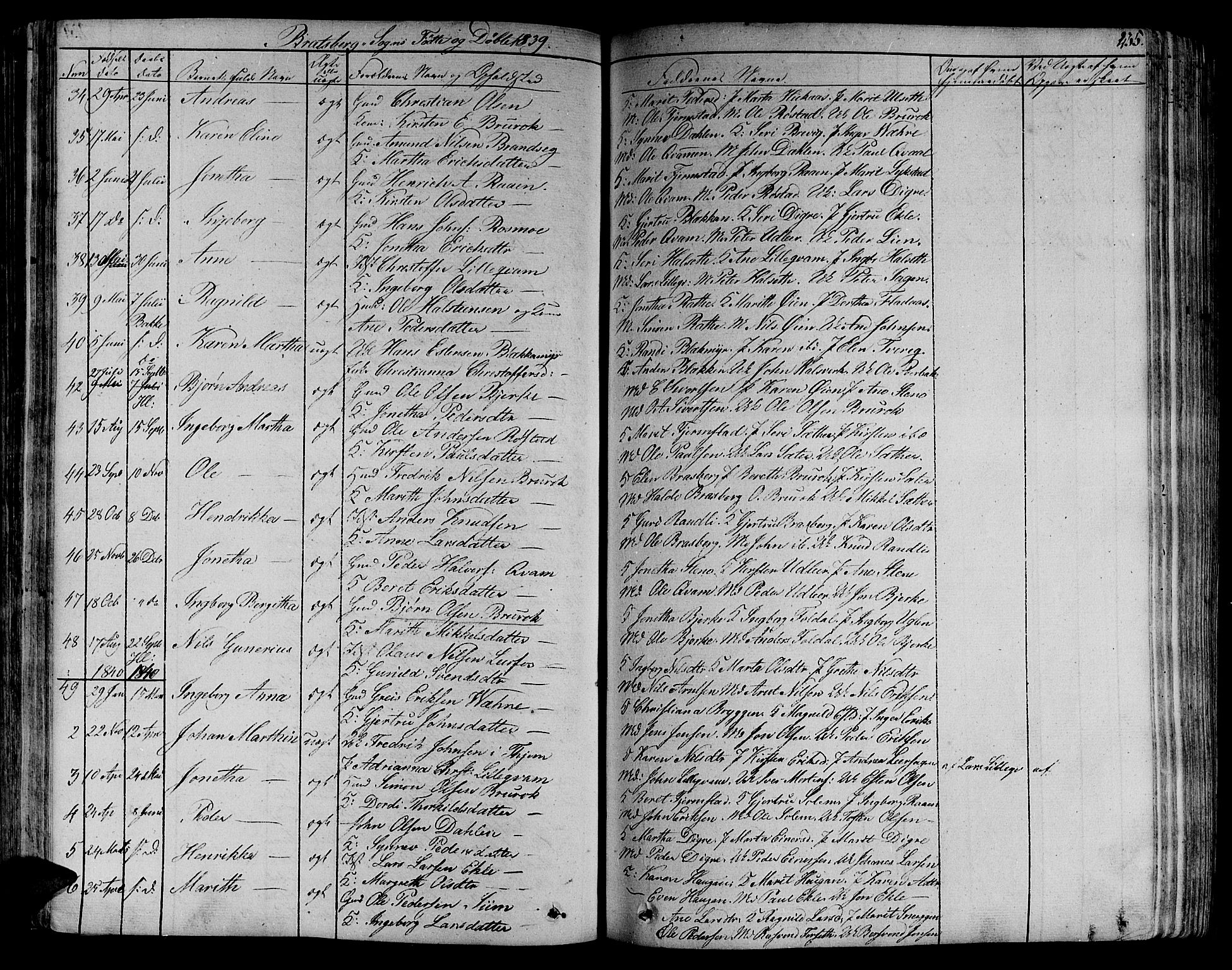 Ministerialprotokoller, klokkerbøker og fødselsregistre - Sør-Trøndelag, SAT/A-1456/606/L0289: Parish register (official) no. 606A04 /4, 1826-1840, p. 235