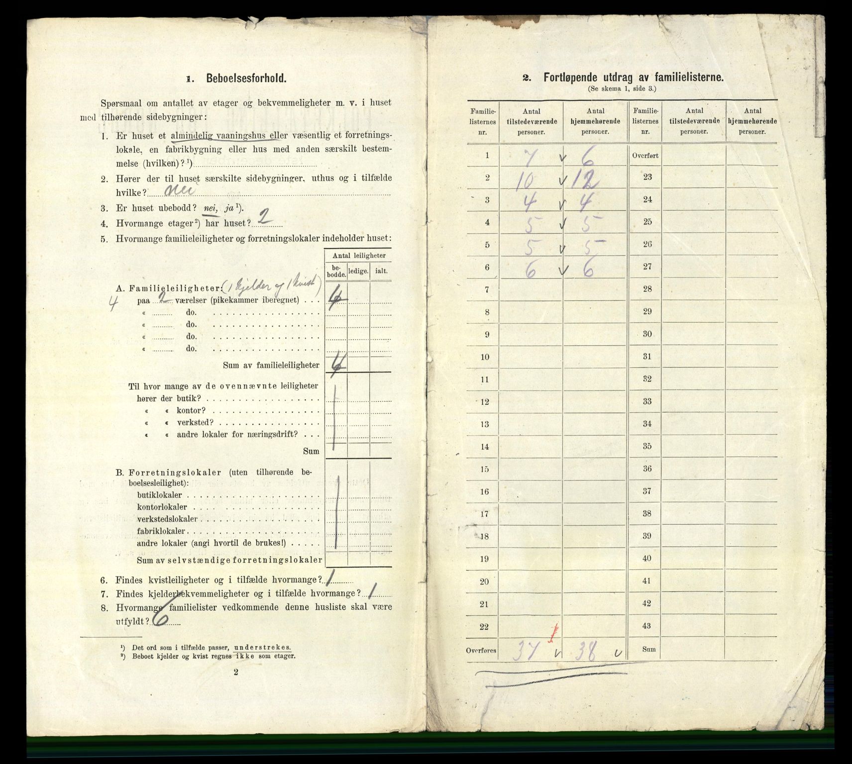 RA, 1910 census for Bergen, 1910, p. 25652