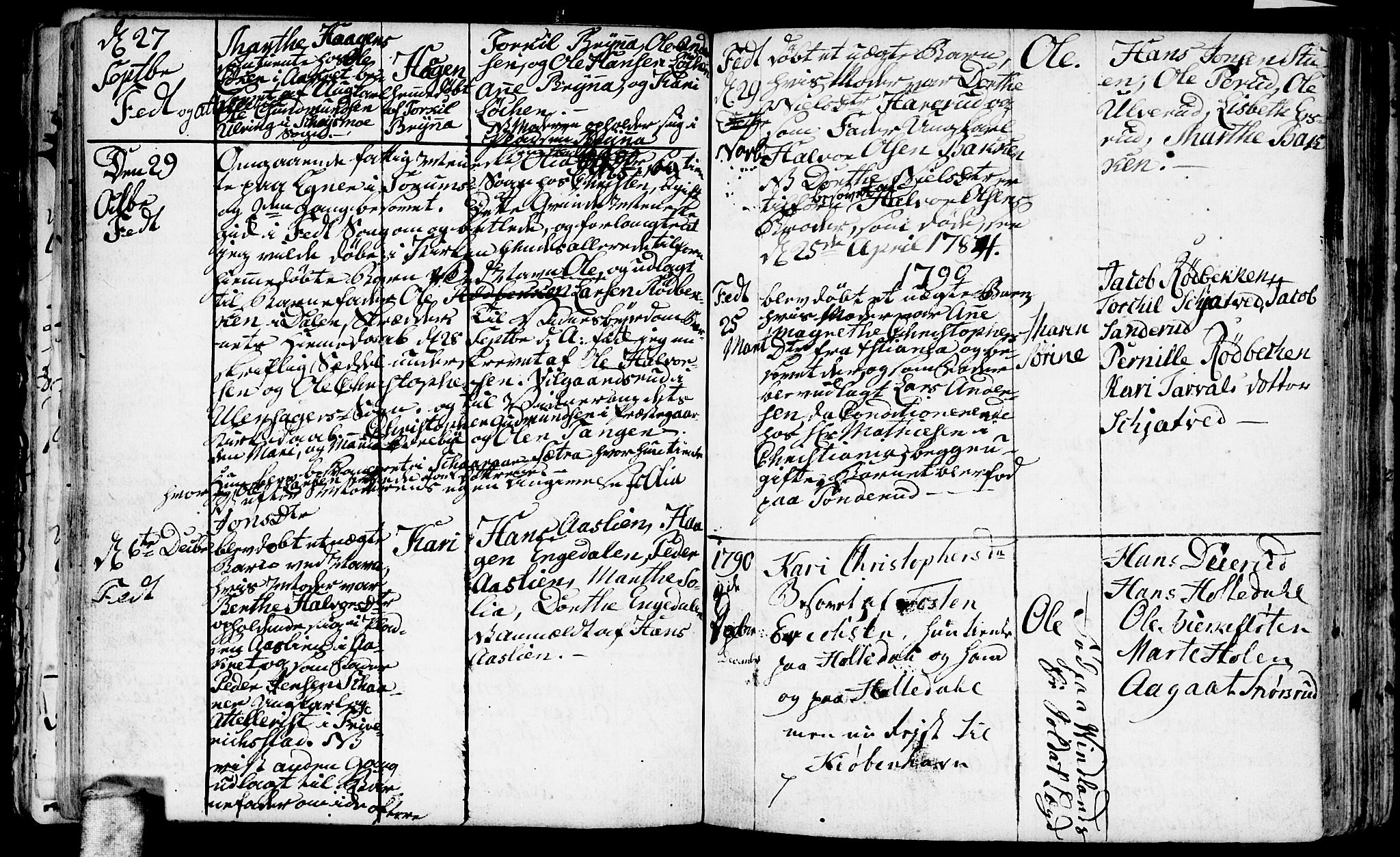 Fet prestekontor Kirkebøker, AV/SAO-A-10370a/F/Fa/L0002: Parish register (official) no. I 2, 1716-1815, p. 54