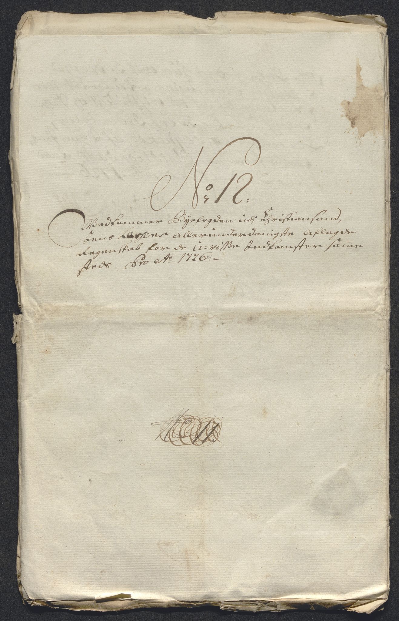 Rentekammeret inntil 1814, Reviderte regnskaper, Byregnskaper, AV/RA-EA-4066/R/Rm/L0286: [M19] Sikt og sakefall, 1719-1727, p. 589