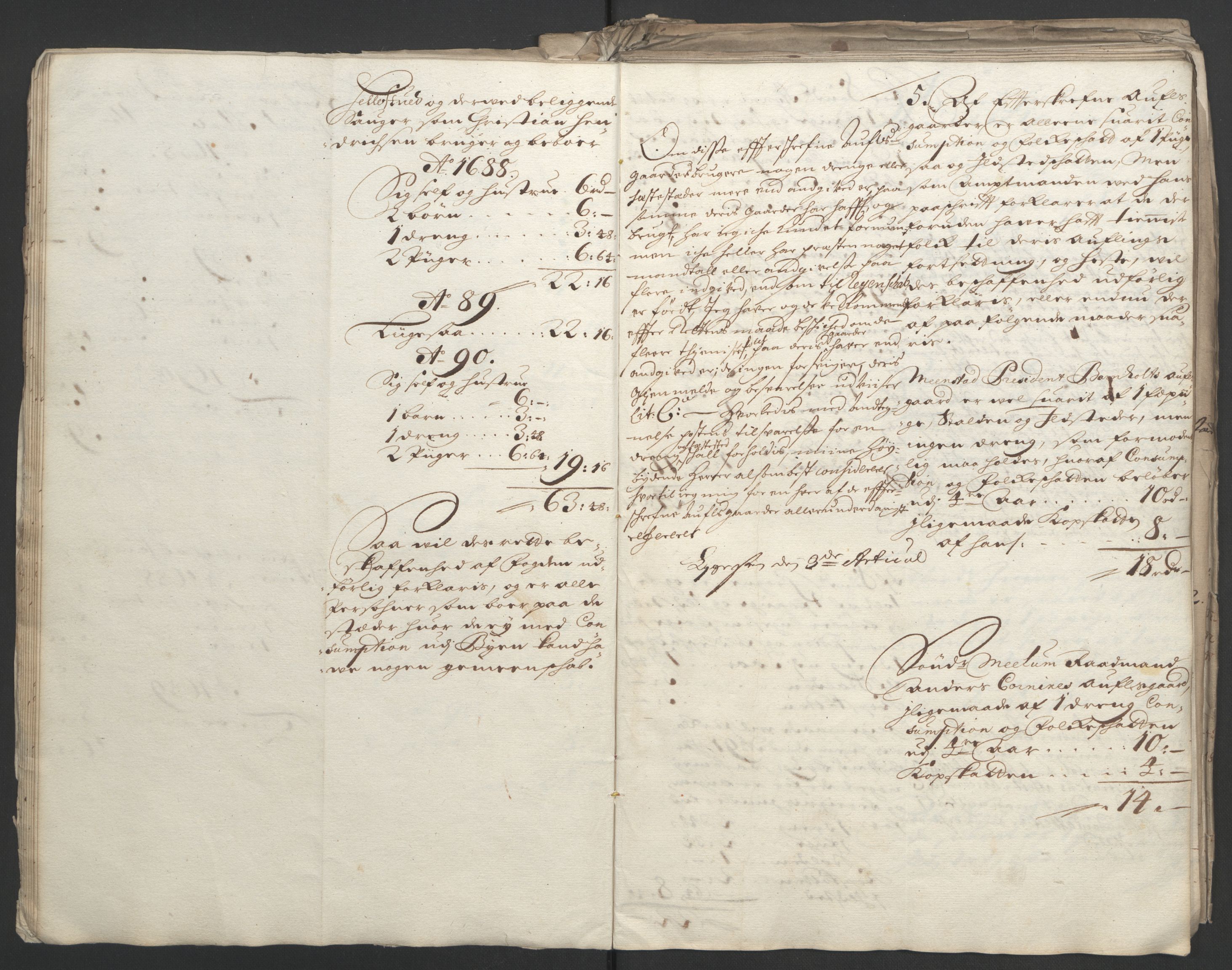 Rentekammeret inntil 1814, Reviderte regnskaper, Fogderegnskap, AV/RA-EA-4092/R34/L2053: Fogderegnskap Bamble, 1693, p. 14