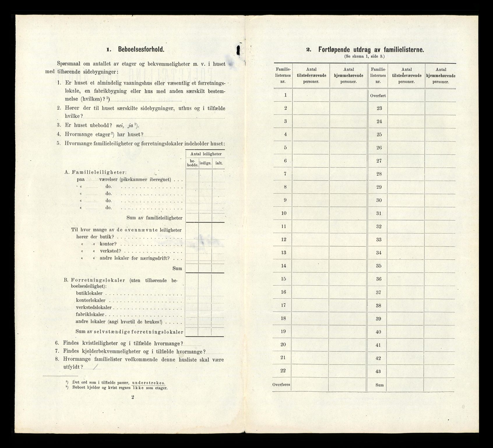 RA, 1910 census for Kristiansand, 1910, p. 381